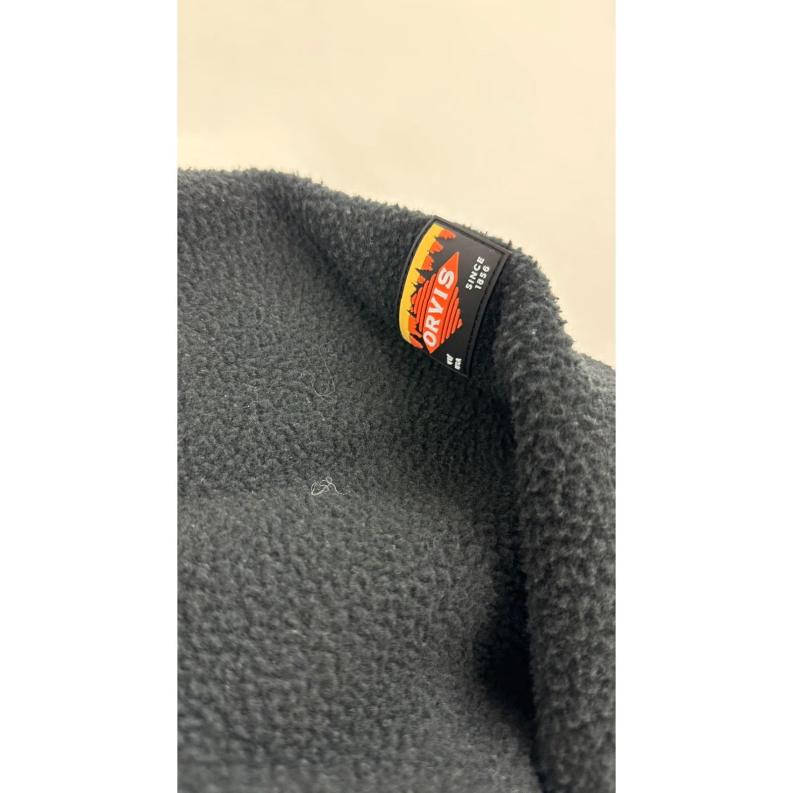 Orvis VINTAGE Orvis Jacket Mens XL Black Fleece Heavyweight Full Zip Pocket Stand-Up Collar Regular Fit Short Coat/Outerwear Size US XL / EU 56 / 4 - 3 Thumbnail