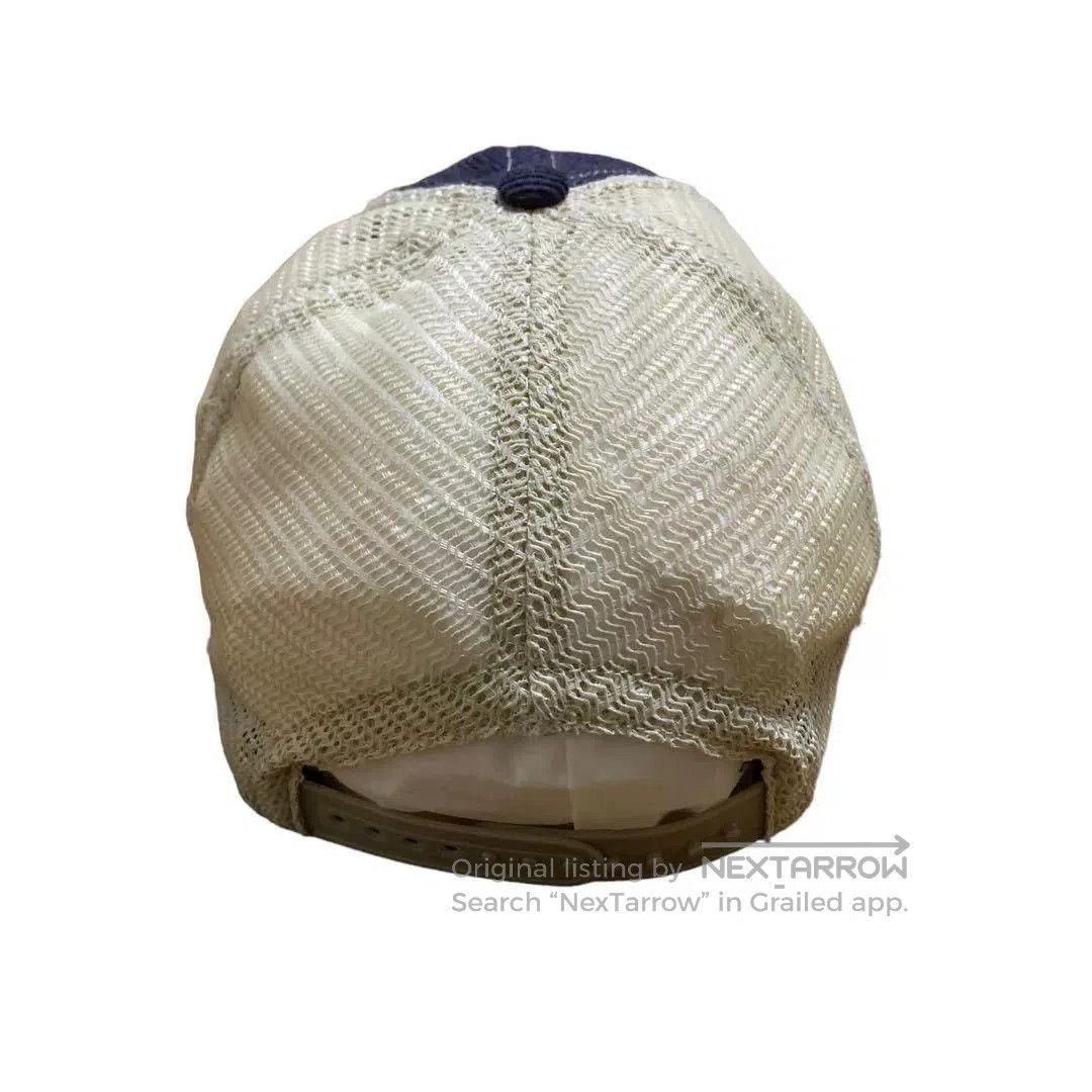 RRL Ralph Lauren RRL Early Rare Blue Gray Corduroy Trucker Cap. Size ONE SIZE - 7 Thumbnail