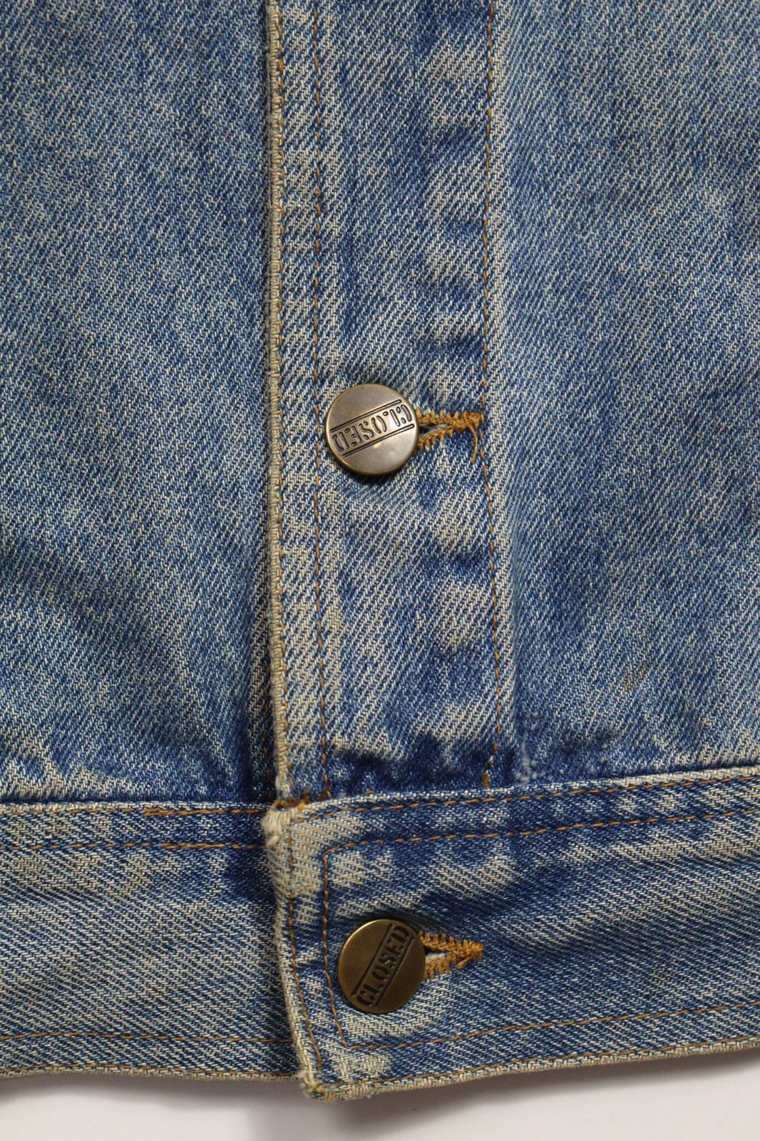 CLOSED × Marithe + Francois Girbaud 1980S MARITHE FRANCOIS GIRBAUD CLOSED BOXY DENIM JACKET Size US XL / EU 56 / 4 - 8 Thumbnail