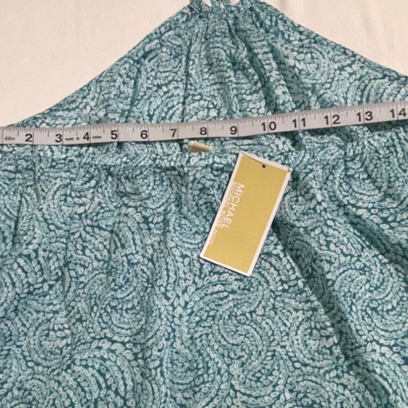 Michael Kors Michael Kors Halter Top Shibori Printed Large Petite Size L / US 10 / IT 46 - 9 Thumbnail