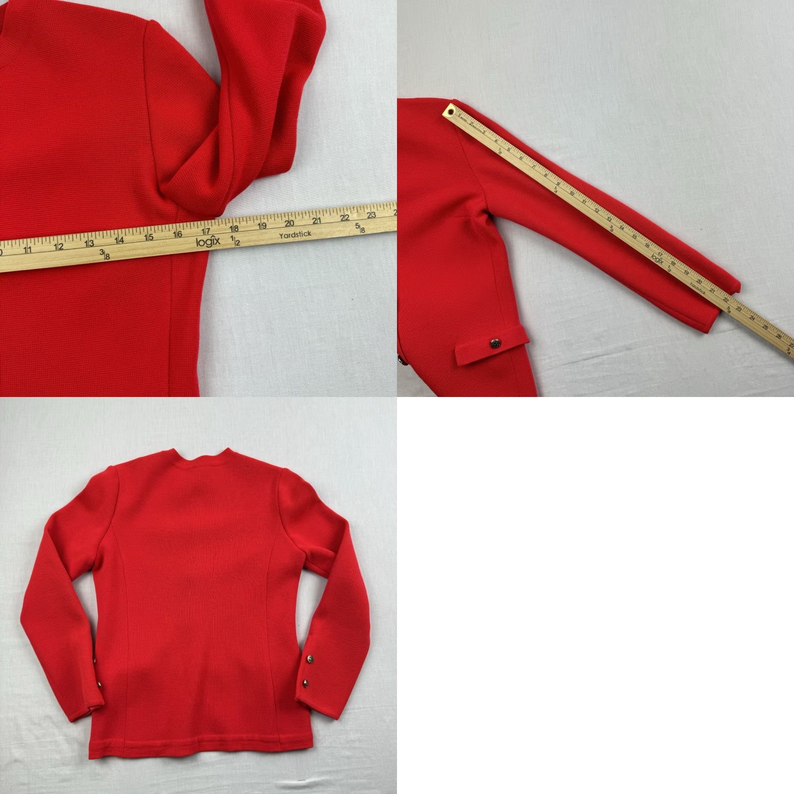 Vintage VINTAGE Heatherton Cardigan Sweater Womens Small Red Wool 80s 90s Italy Brand Heatherton Womens Small Red Wool Cardigan 80s US? Size S / US 4 / IT 40 - 8 Thumbnail