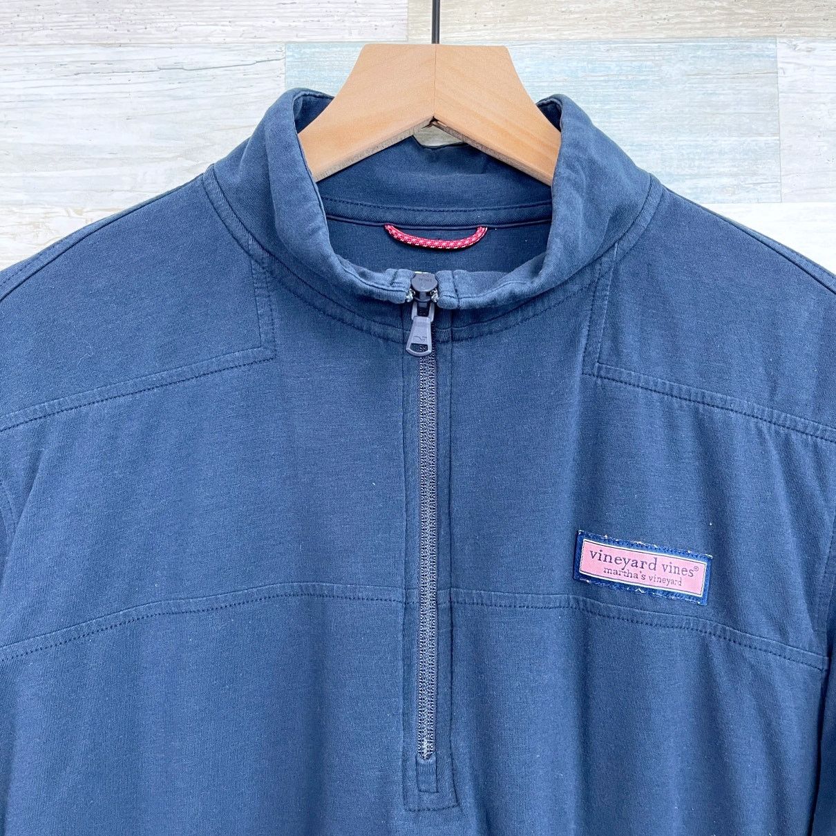 Vineyard Vines Vineyard Vines Edgartown 1/4 Zip Shep Shirt Blue Pima Mens S Size US S / EU 44-46 / 1 - 2 Thumbnail