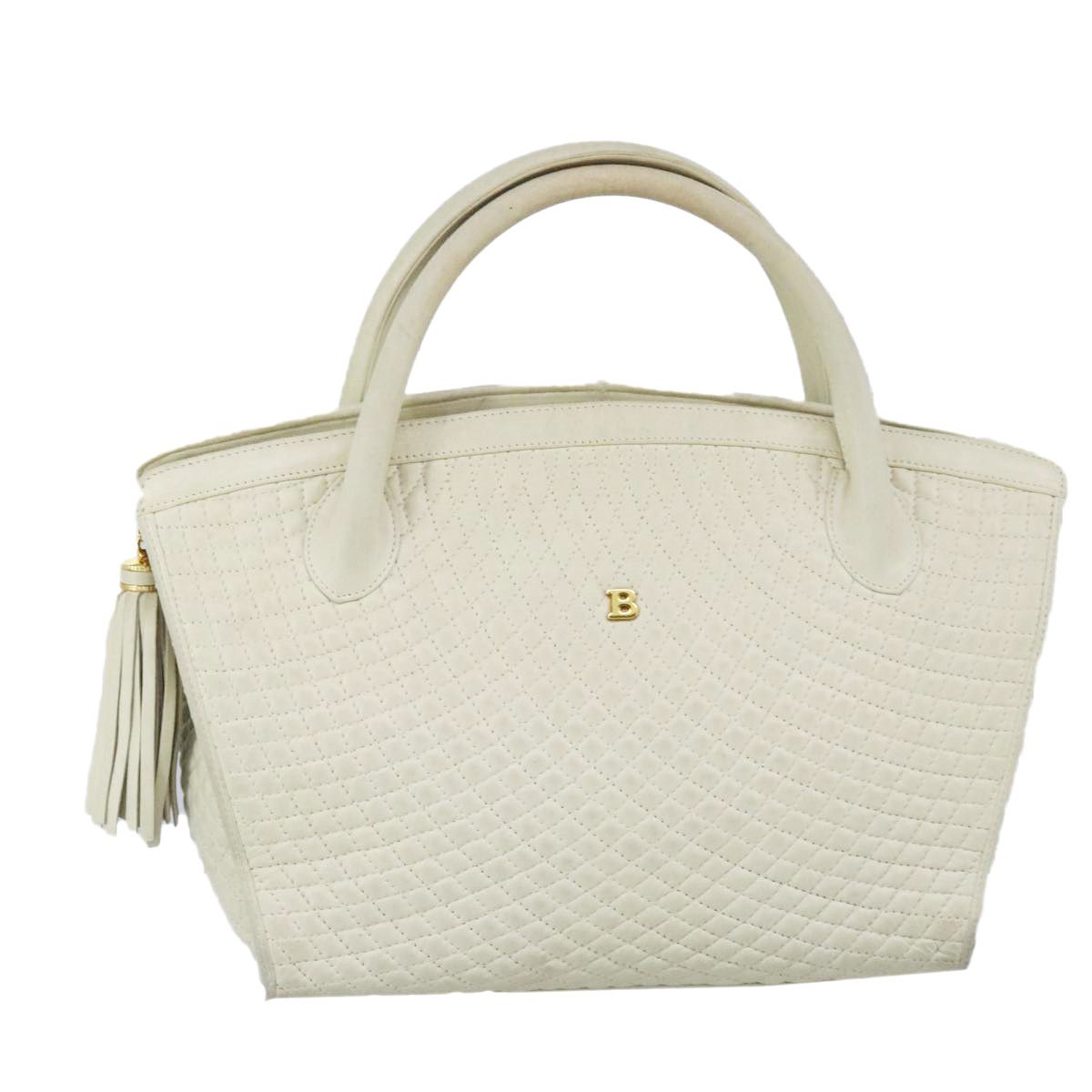 Bally Beige Leather Handbag (Pre-Owned) Size ONE SIZE - 1 Thumbnail