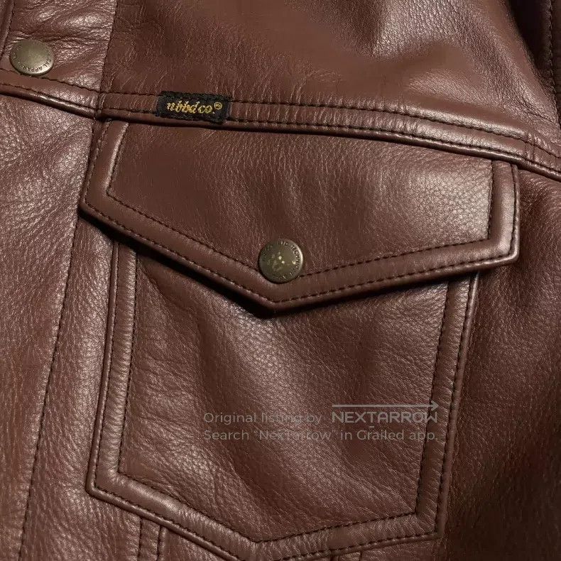 Neighborhood Neighborhood 13AW Vintage Real Leather Biker Jacket with H Size US L / EU 52-54 / 3 - 7 Thumbnail