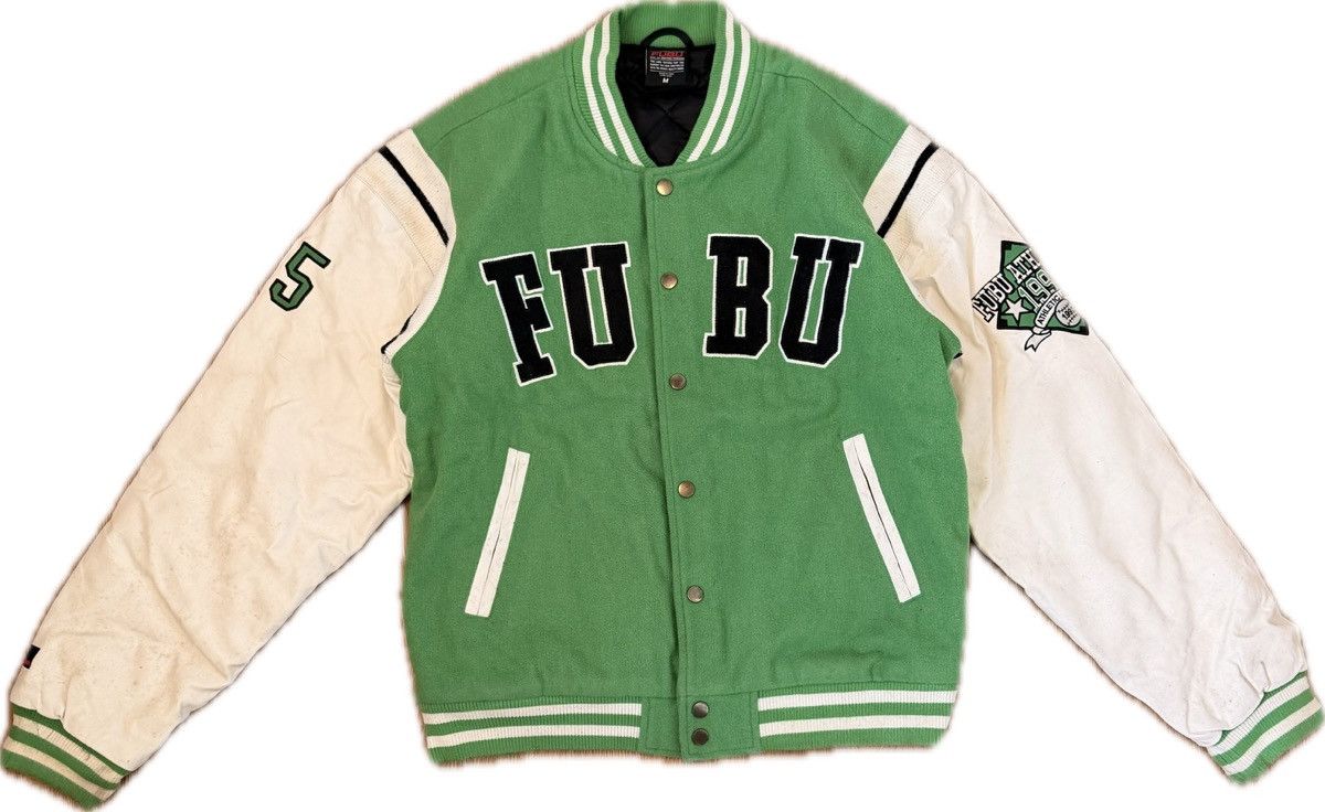 Fubu FUBU Spelled Out Varsity Jacket Size US M / EU 48-50 / 2 - 1 Thumbnail