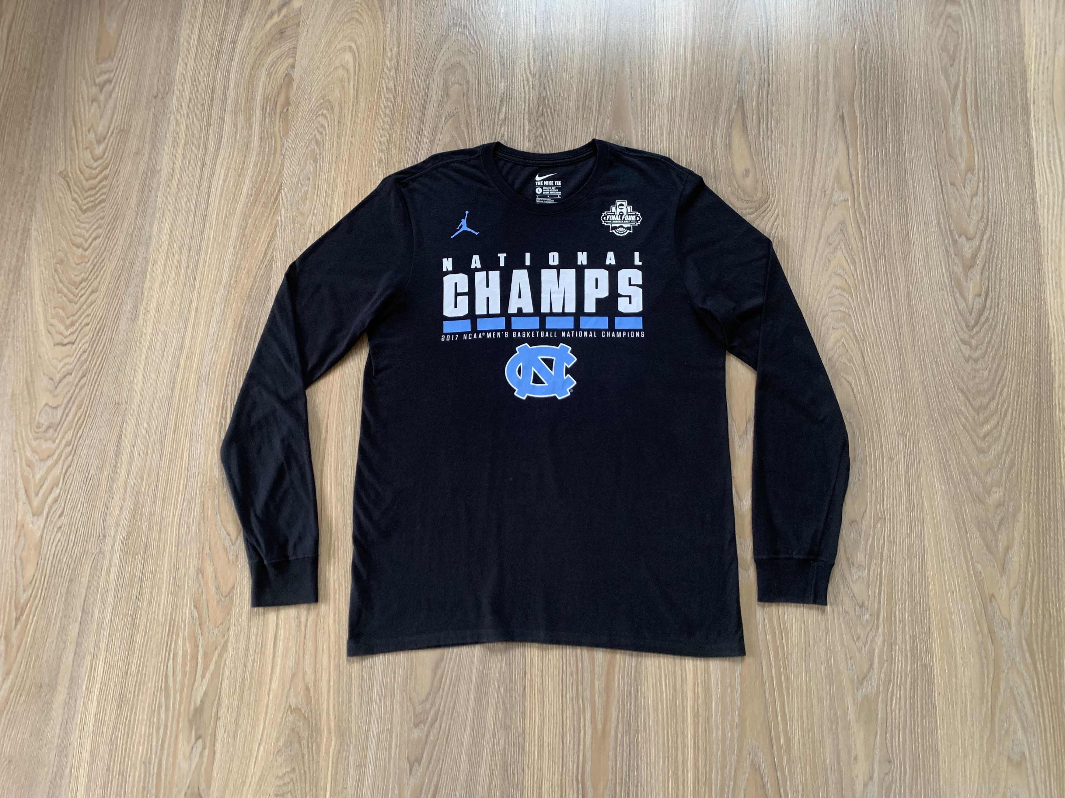 NCAA × Nike The Nike Tee National Champs Printed Long Sleeve Size US L / EU 52-54 / 3 - 1 Thumbnail