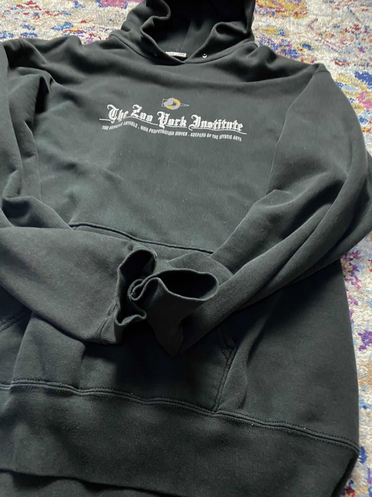 Vintage × Zoo York 90s OG The Zoo York Institutes Mystics Pull Over Hoodie Size US XL / EU 56 / 4 - 3 Thumbnail