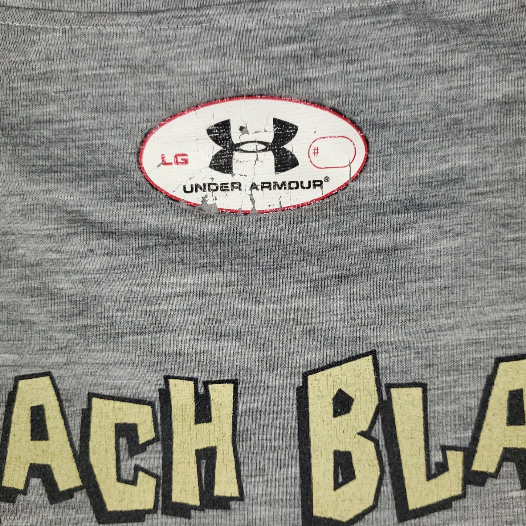 Under Armour VINTAGE Under Armour Ripken Beach T-Shirt Gray Short Sleeve Mens Large Gray Logo Modern Sports Shirt Mens Large Gray Size US L / EU 52-54 / 3 - 7 Thumbnail