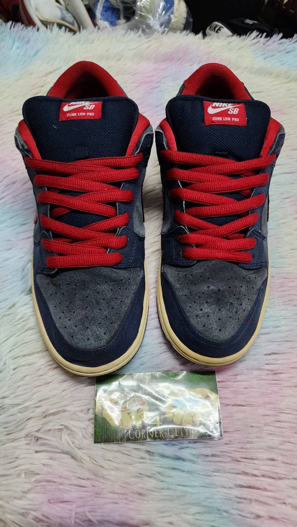 Nike Nike Sb Dunk Low Dark Obsidian Gym Red Size US 10 / EU 43 - 2 Thumbnail