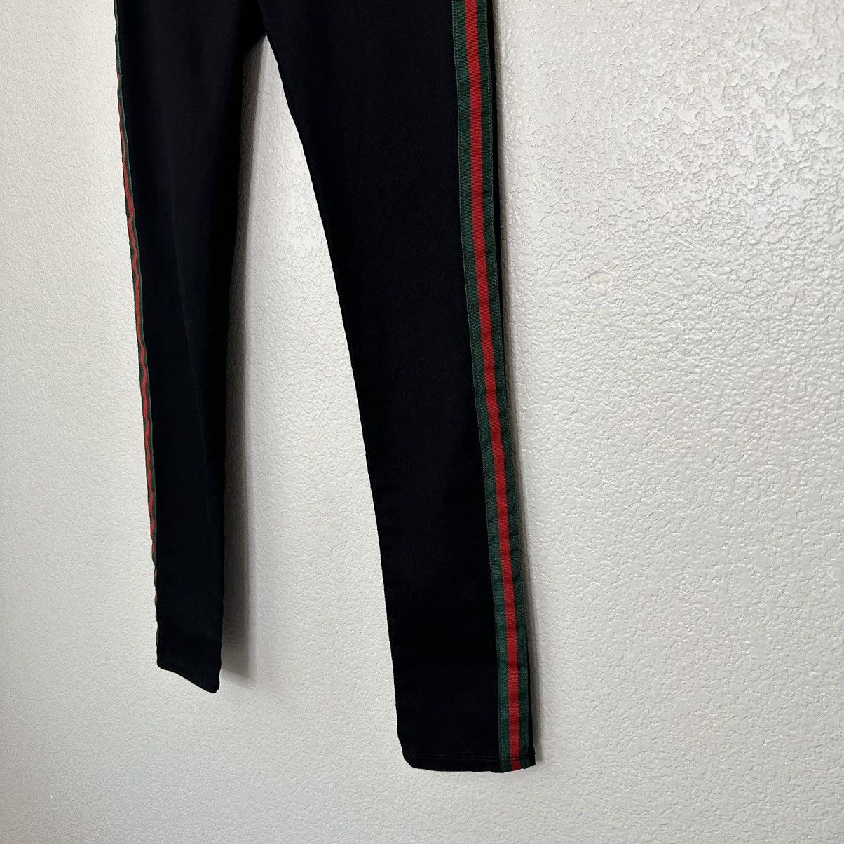 Other Messi Denim Black Side Striped Stretch Skinny Pants, Sz 4 Size 27" / US 4 / IT 40 - 6 Thumbnail