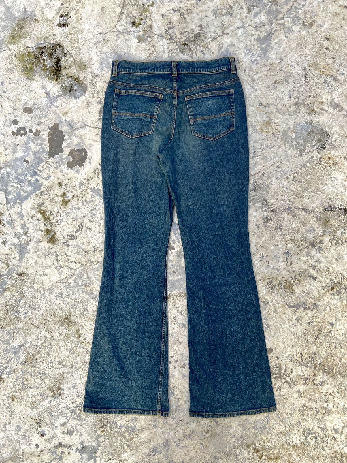 Hysteric Glamour × Japanese Brand × Le Grande Bleu (L.G.B.) Y2K japanese brand flare seditionaries denim pants Size 28" / US 6 / IT 42 - 4 Thumbnail