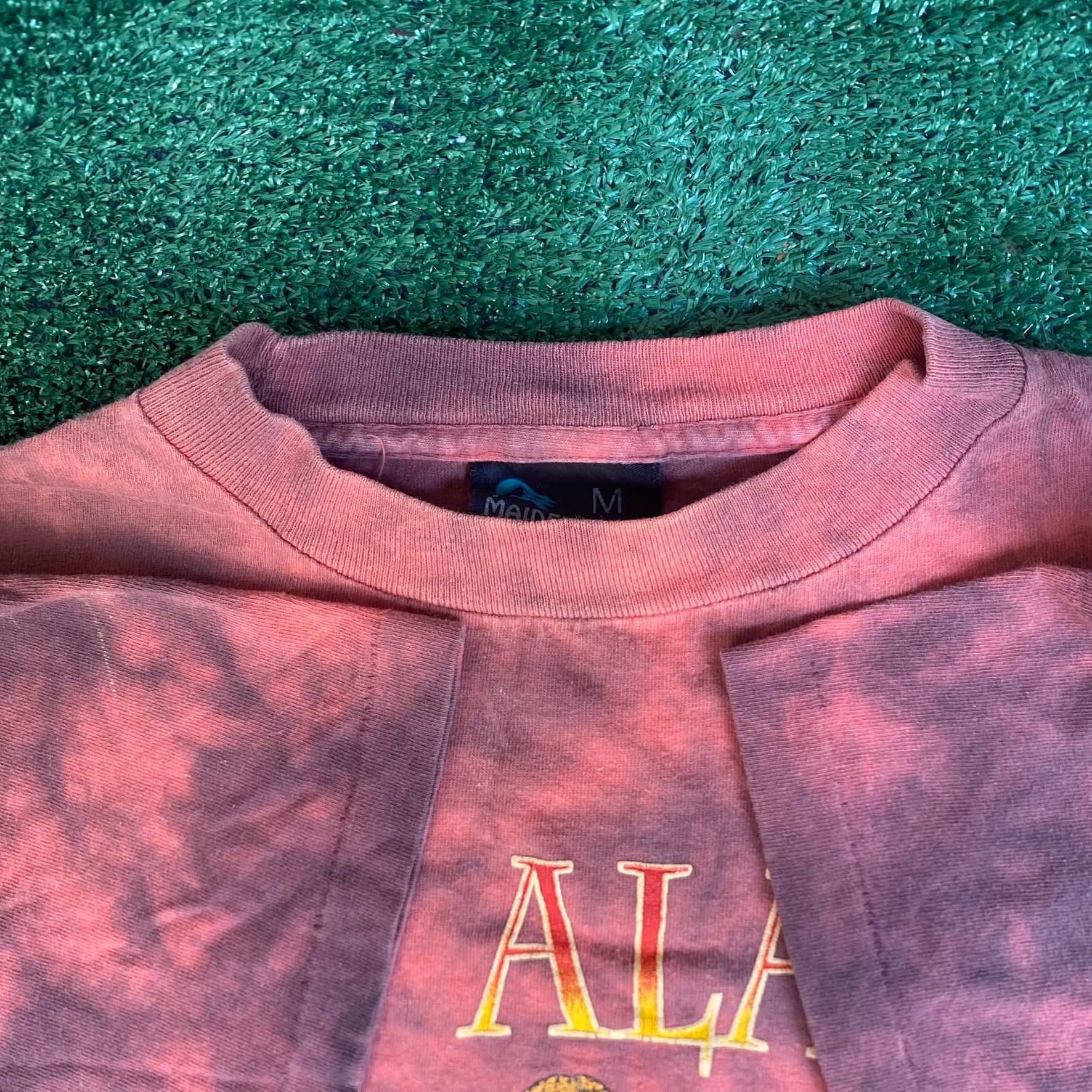 Vintage Vintage 90s Alamo Texas T-Shirt Western Tie Dye Grunge Tee Size US M / EU 48-50 / 2 - 4 Thumbnail