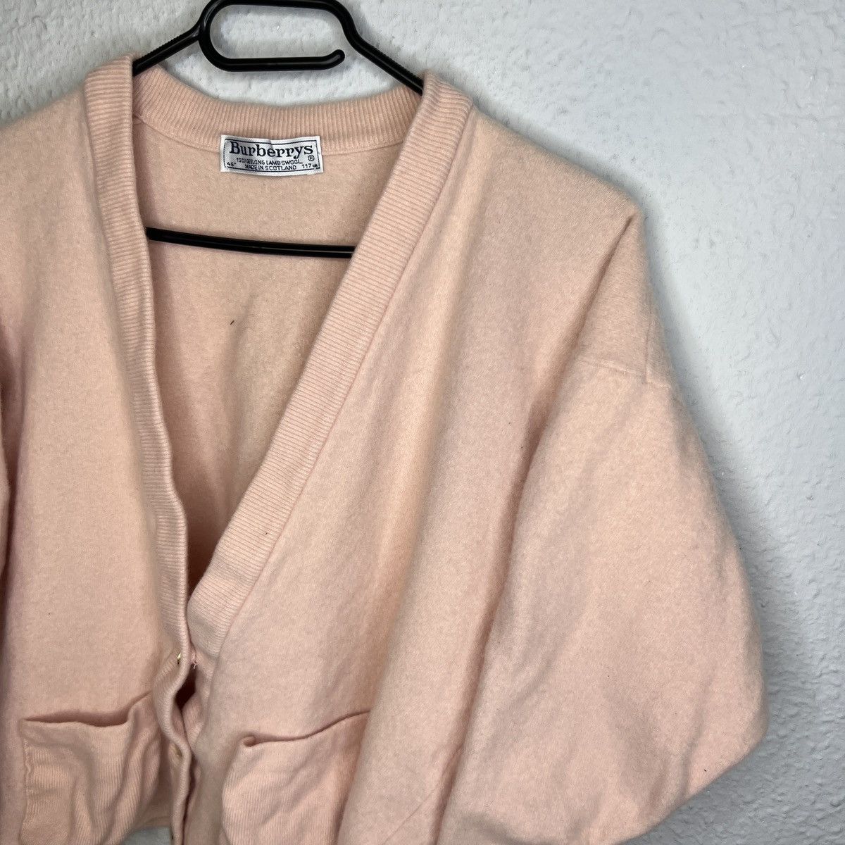 Burberry Burberry Vintage Cardigan Jumper Sweater Pink Wool Retro Y2K Size S / US 4 / IT 40 - 3 Thumbnail