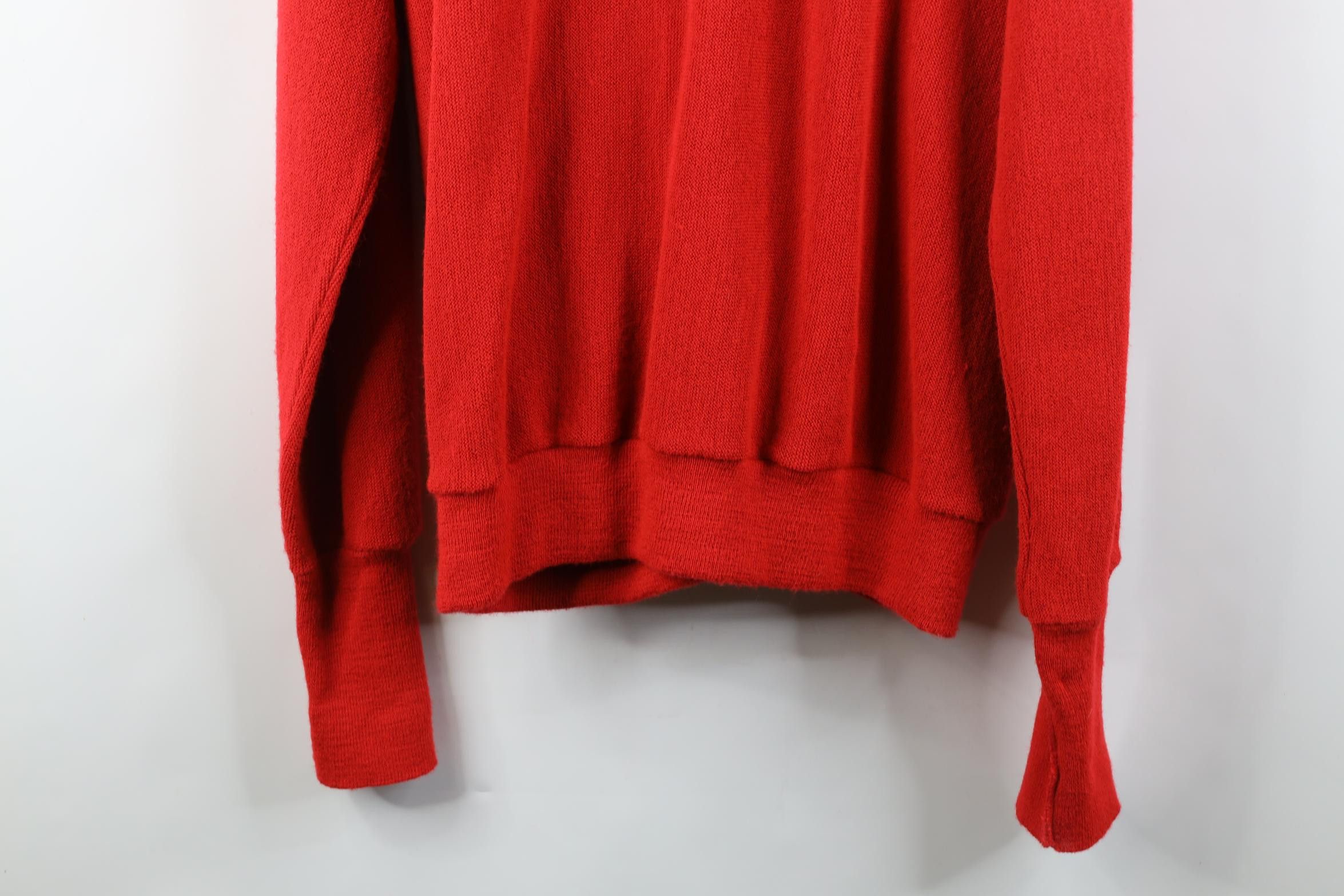 Vintage Vintage 70s Streetwear Kurt Cobain Cardigan Sweater Red USA Size US XL / EU 56 / 4 - 12 Thumbnail