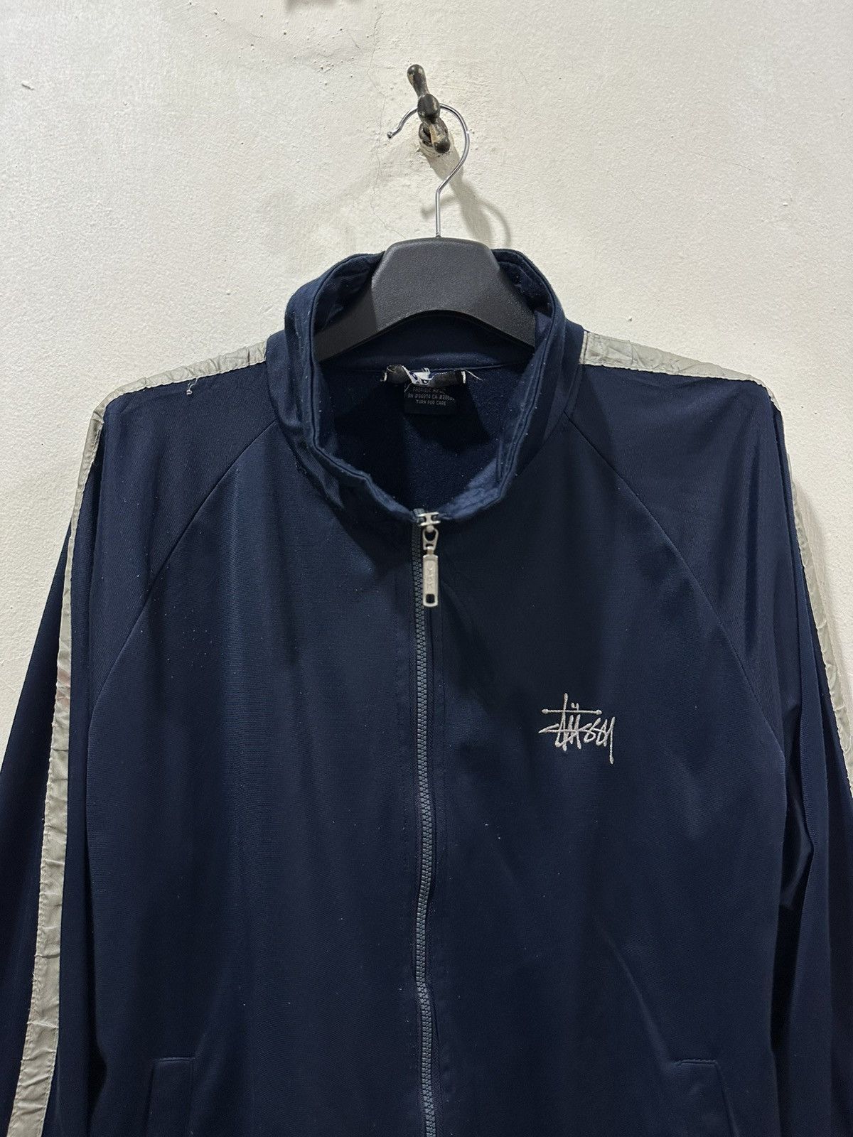 Stussy 80’s Stussy Sport Tracktop Jacket Made In USA Size US L / EU 52-54 / 3 - 3 Thumbnail
