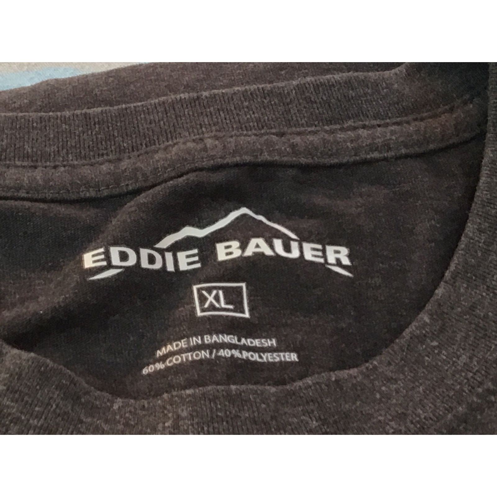 Eddie Bauer Eddie Bauer Gray Charcoal Long Sleeve T-Shirt Size XLarge Size US XL / EU 56 / 4 - 3 Thumbnail