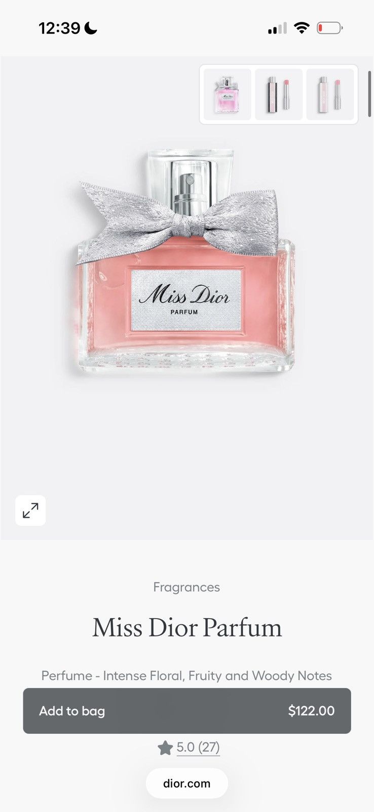 Dior Miss Dior Parfum 35ml New Bottle Size ONE SIZE - 5 Thumbnail