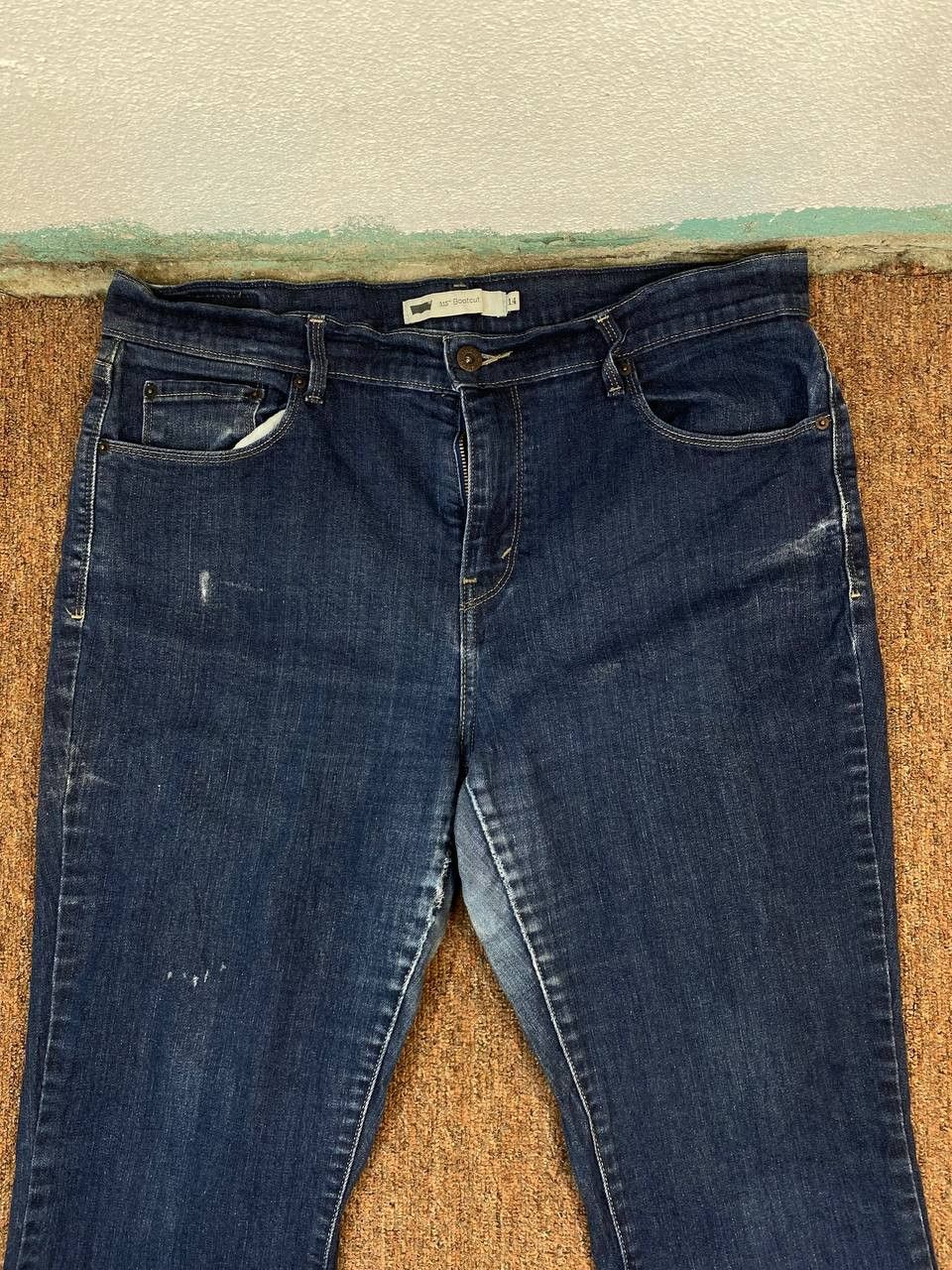 Levi's levis 515 bootcut flare slightly distressed denim Size 36" / US 14 / IT 50 - 10 Thumbnail