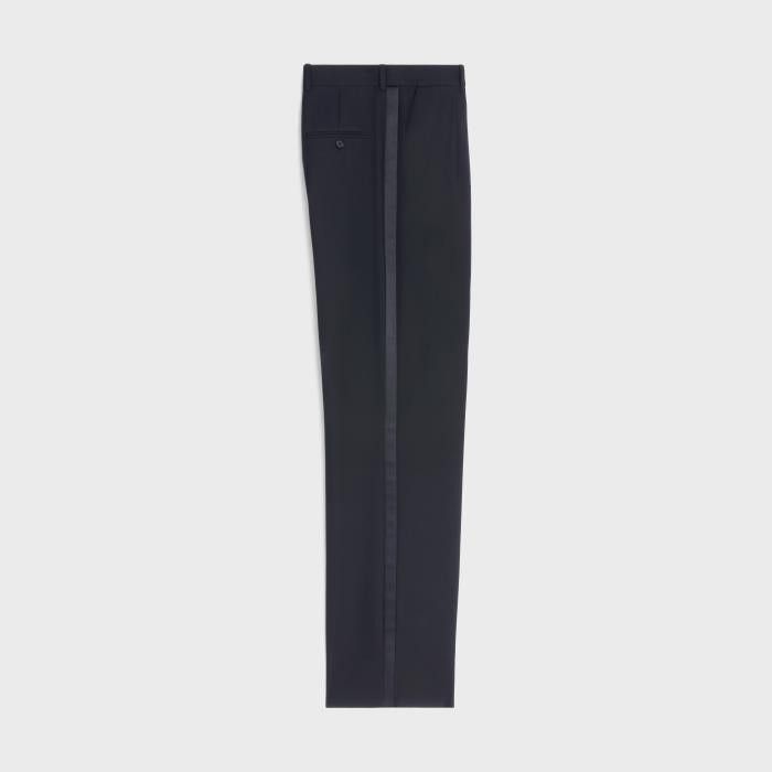 Celine o1w1db10125 2P688650D Margaret Pant in Black Size 25" / US 0 / IT 36 - 2 Thumbnail