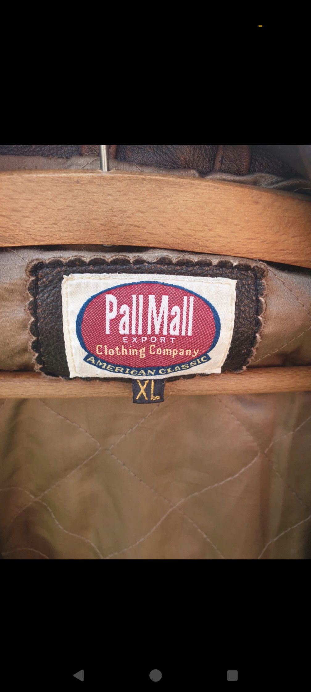 Leather × Vintage Pall Mall EXPORT Clothing Company AMERICAN CLASSIC Size US XL / EU 56 / 4 - 2 Thumbnail