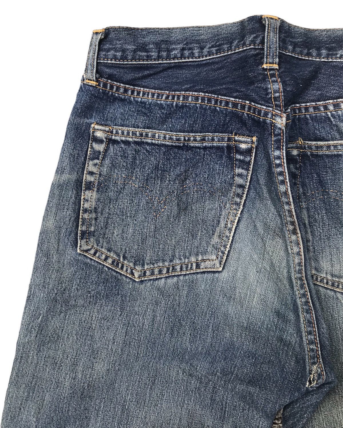 Levi's Vintage Clothing 501XX Big E LVC Laurel Leaf Donut Button Denim Size US 30 / EU 46 - 11 Thumbnail