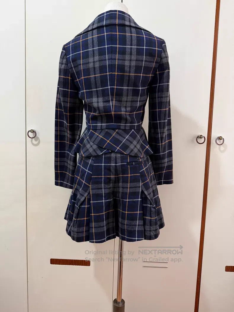 Vivienne Westwood Vivienne Westwood Red label blue checkered petal collar su Size M / US 6-8 / IT 42-44 - 4 Thumbnail