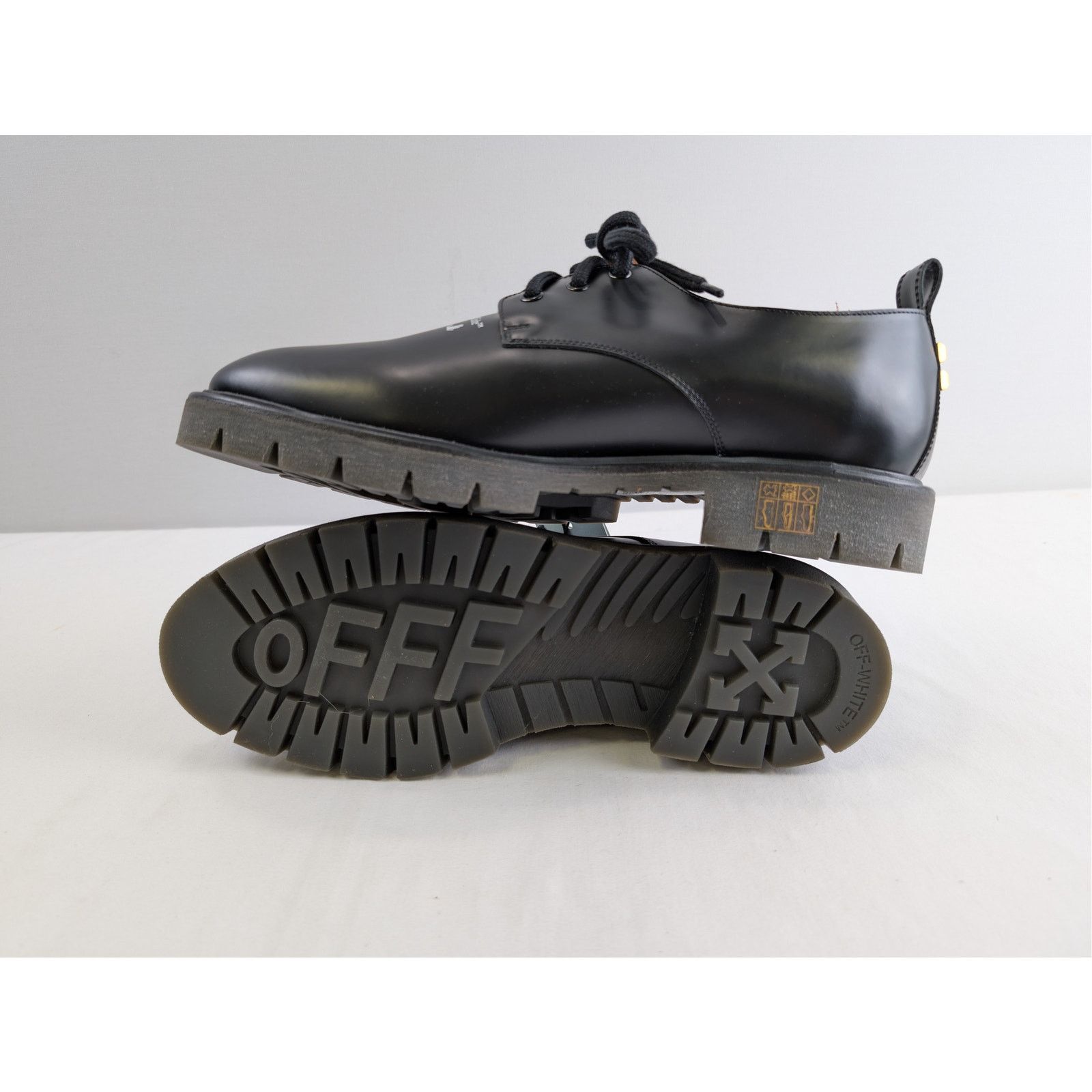 Off-White o1rshd1 Derby Cross Boots in Black Size US 11 / EU 44 - 13 Thumbnail