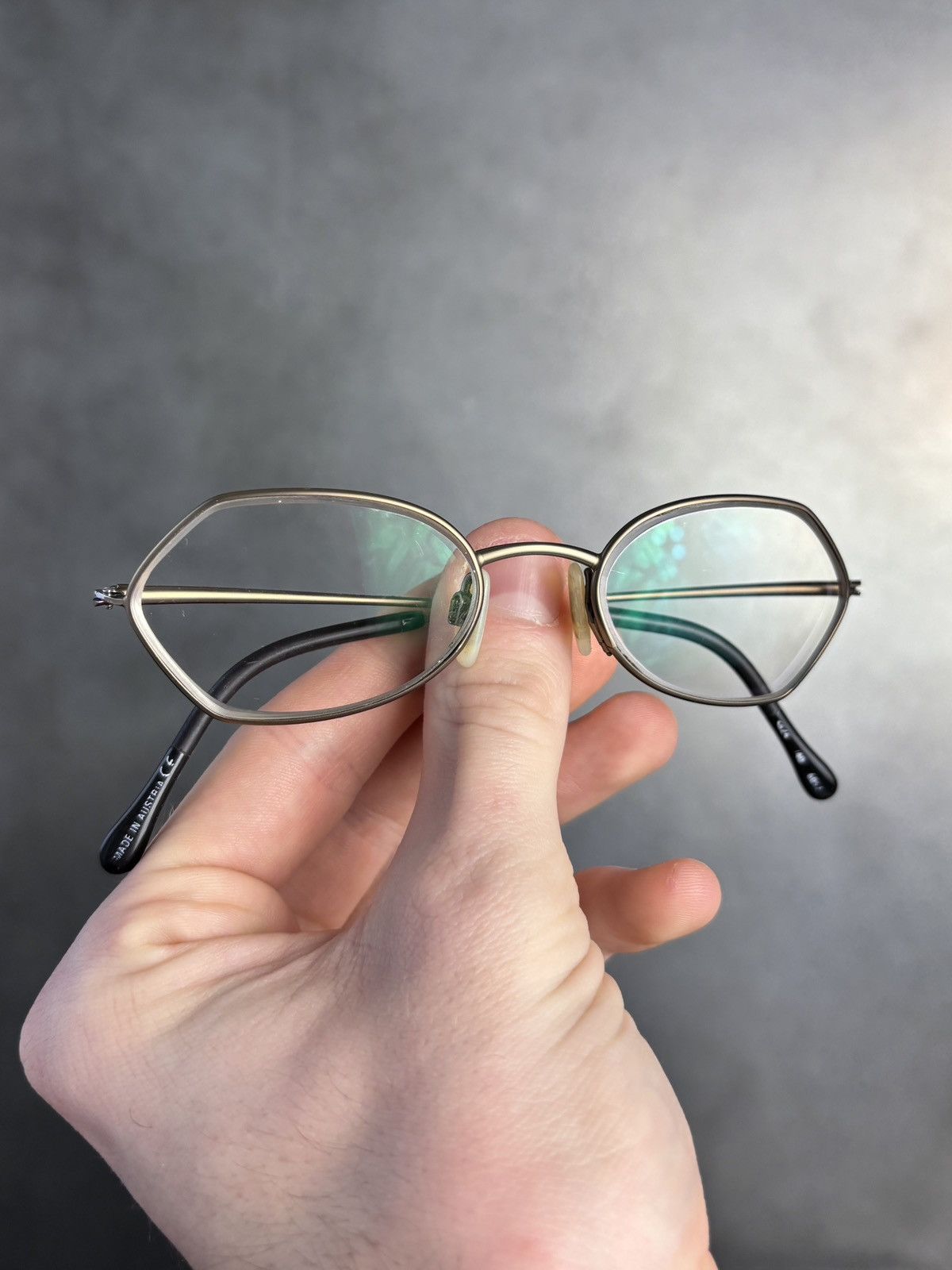 Adidas × Vintage Vintage Adidas Eyeglasses Frames Austria Masters Angular Hex Size ONE SIZE - 22 Thumbnail