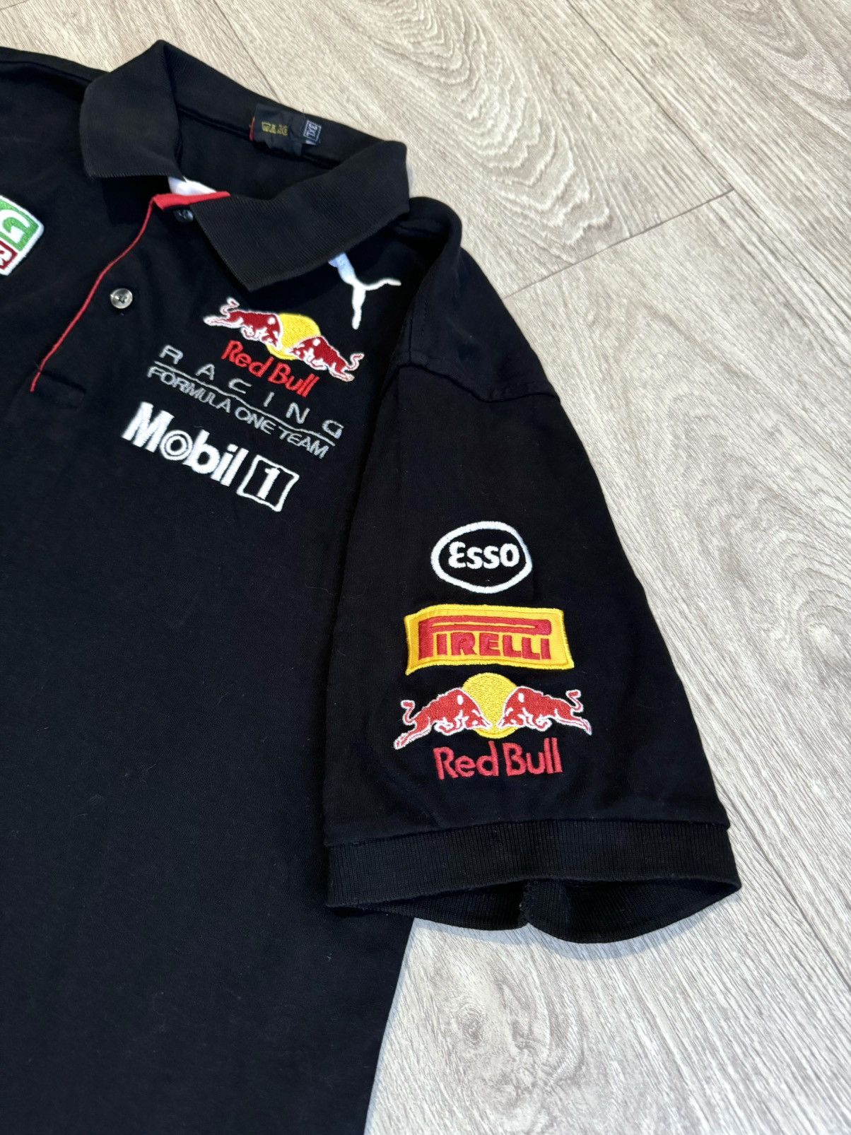 Honda × Vintage 🔷Vintage Red Bull Puma Honda Racing Polo T-shirt🔷 Size US XXL / EU 58 / 5 - 4 Thumbnail