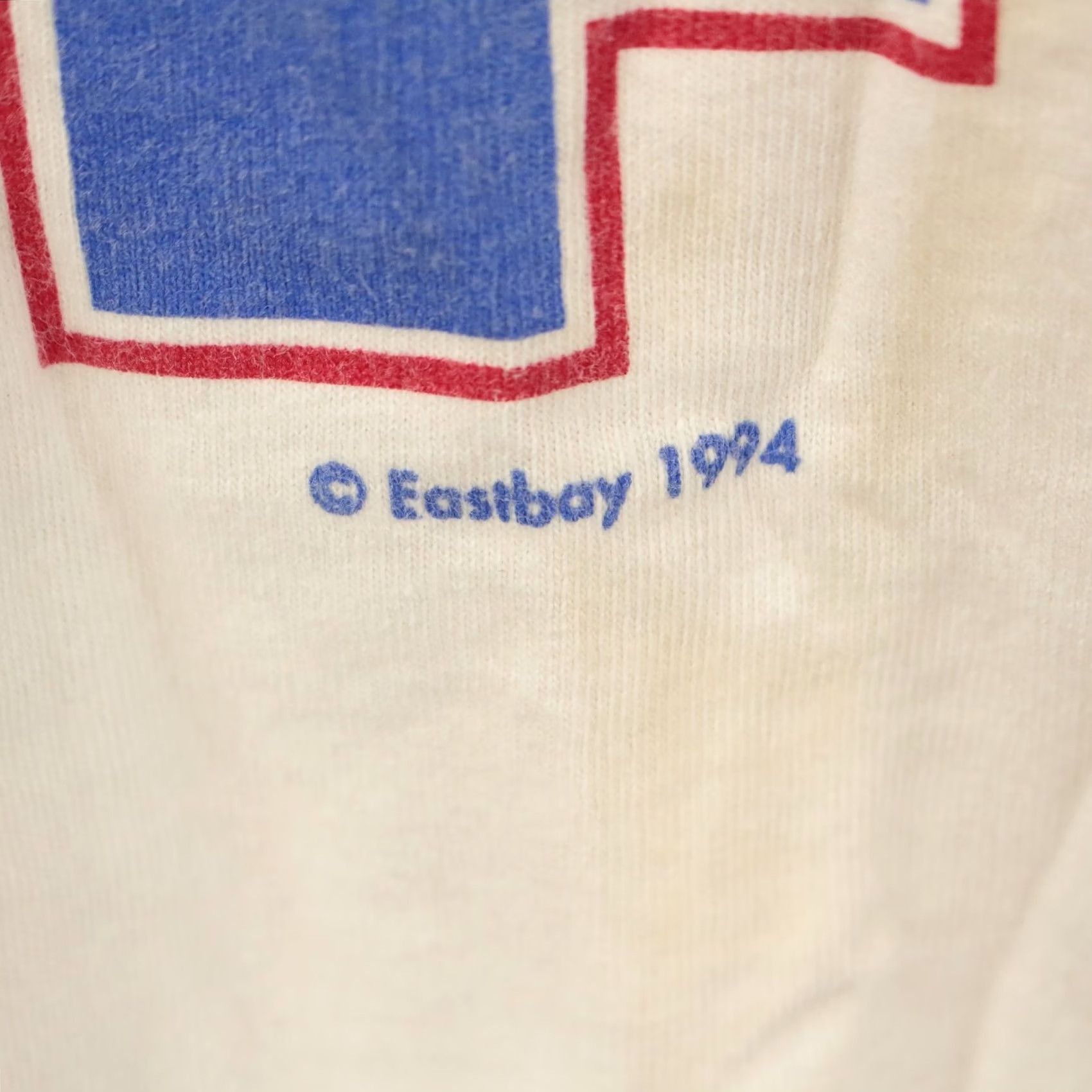 Vintage vtg 90s 1994 EASTBAY Hit The Cut Off baseball t-shirt XL single stitch usa made Size US XL / EU 56 / 4 - 4 Thumbnail