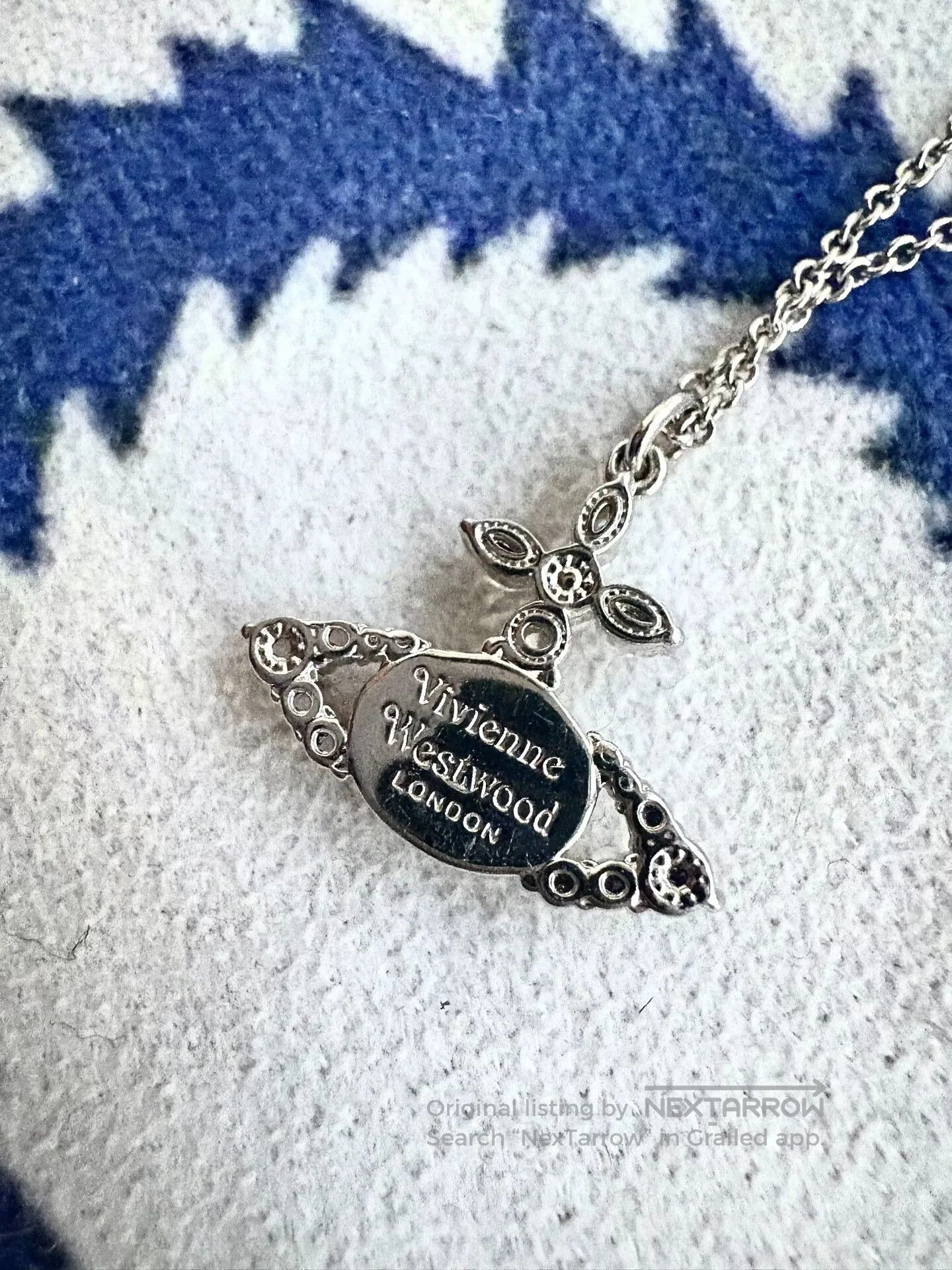 Vivienne Westwood Vivienne Westwood Pearl Saturn Necklace. Size ONE SIZE - 6 Thumbnail