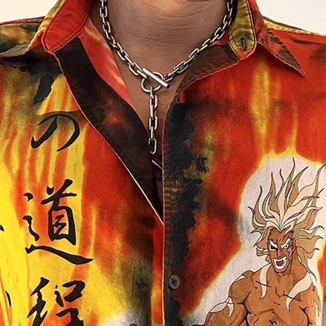 Other Vintage Y2K ASTROBOI Orange Goku Anime Shirt - Large Size US L / EU 52-54 / 3 - 8 Thumbnail