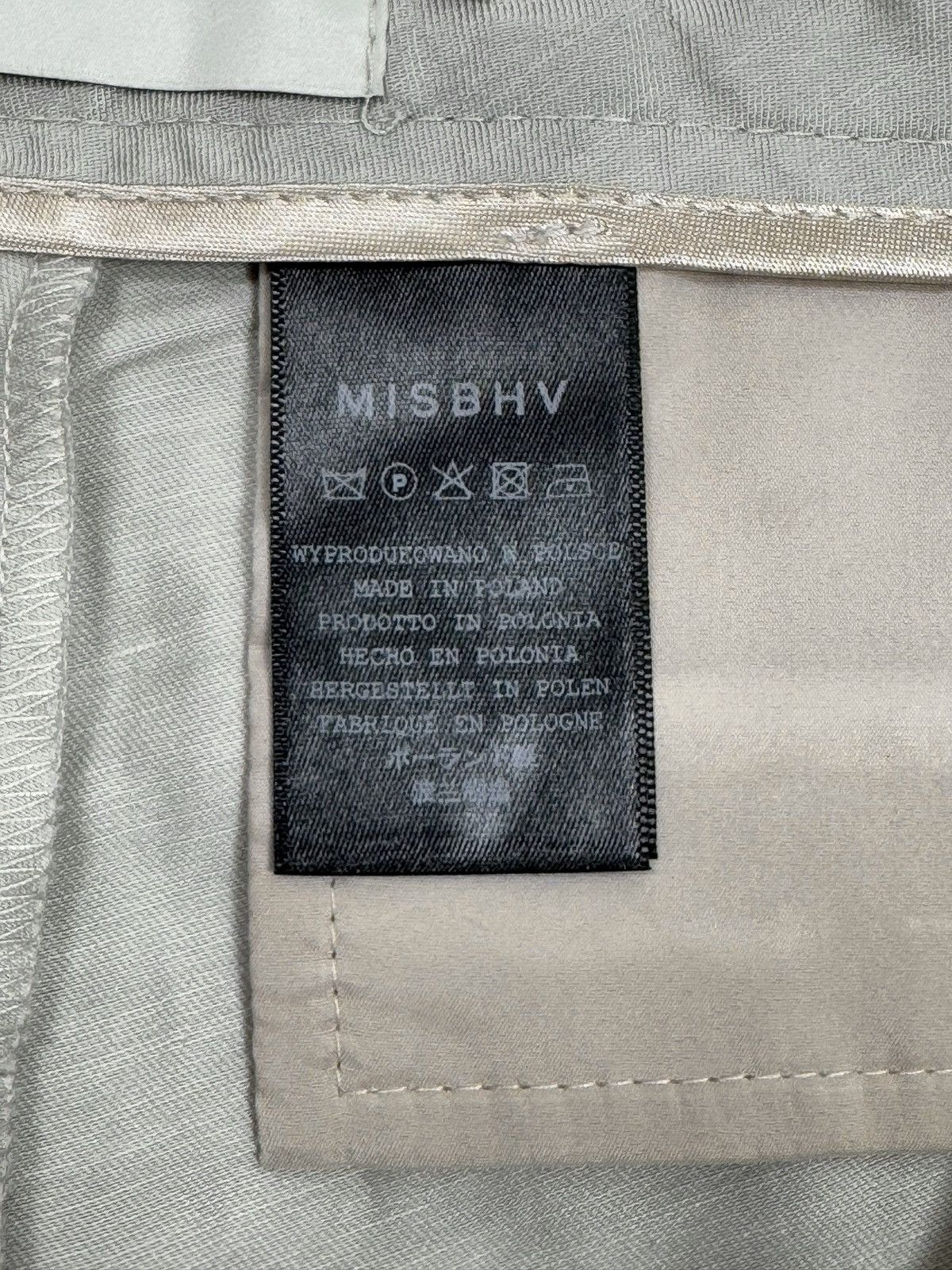 Misbhv MISBHV Linen-Cupro Dress Pants Wide Leg size L Size 36" / US 14 / IT 50 - 10 Thumbnail