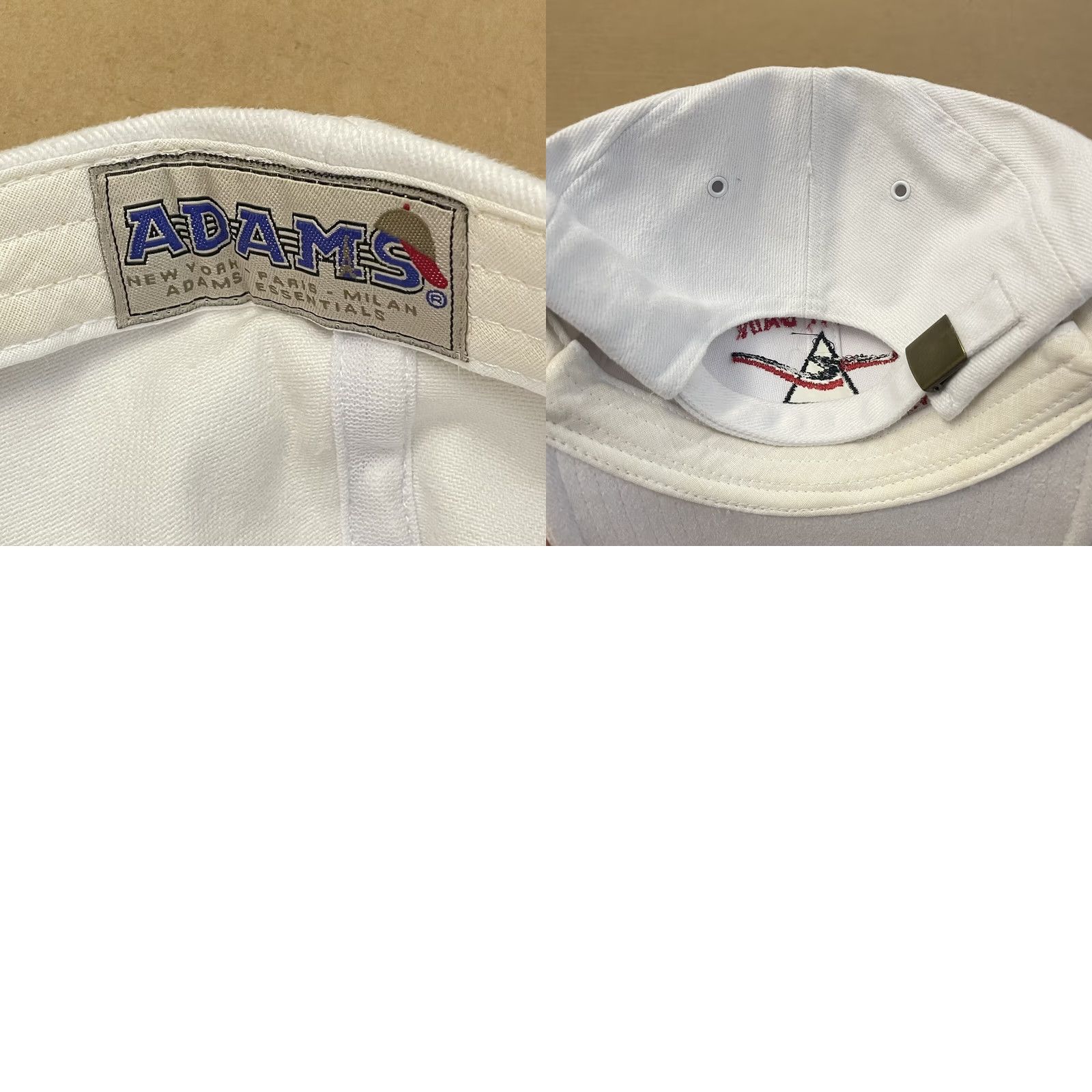 Essentials VINTAGE Kidney Charity Golf Hat Cap Strapback Adult Adjustable White Bain Mens Hat Size ONE SIZE - 9 Thumbnail