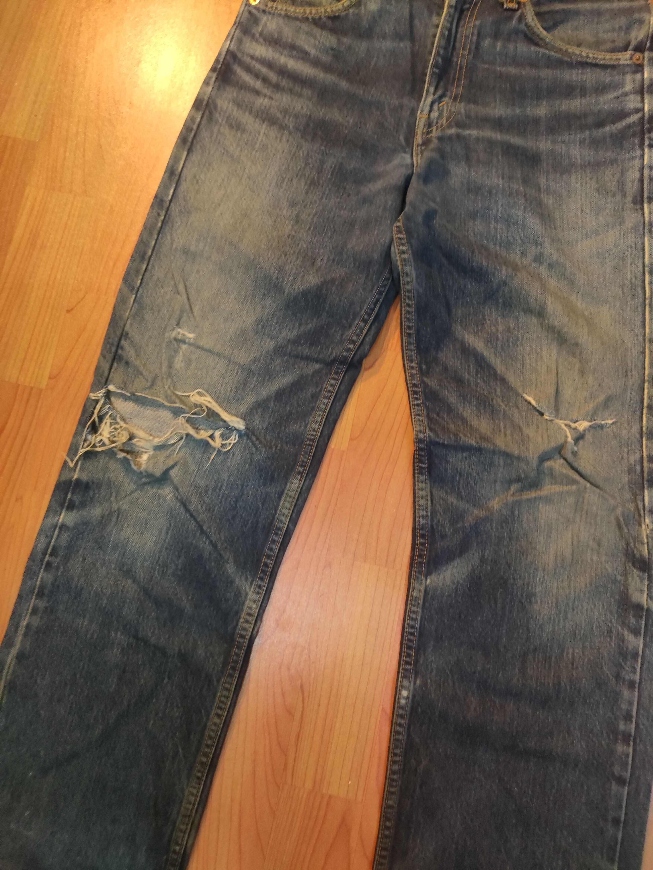 Levi's Vintage Clothing Distressed Levi's 612 Oren Tag Jeans Size US 28 / EU 44 - 7 Thumbnail