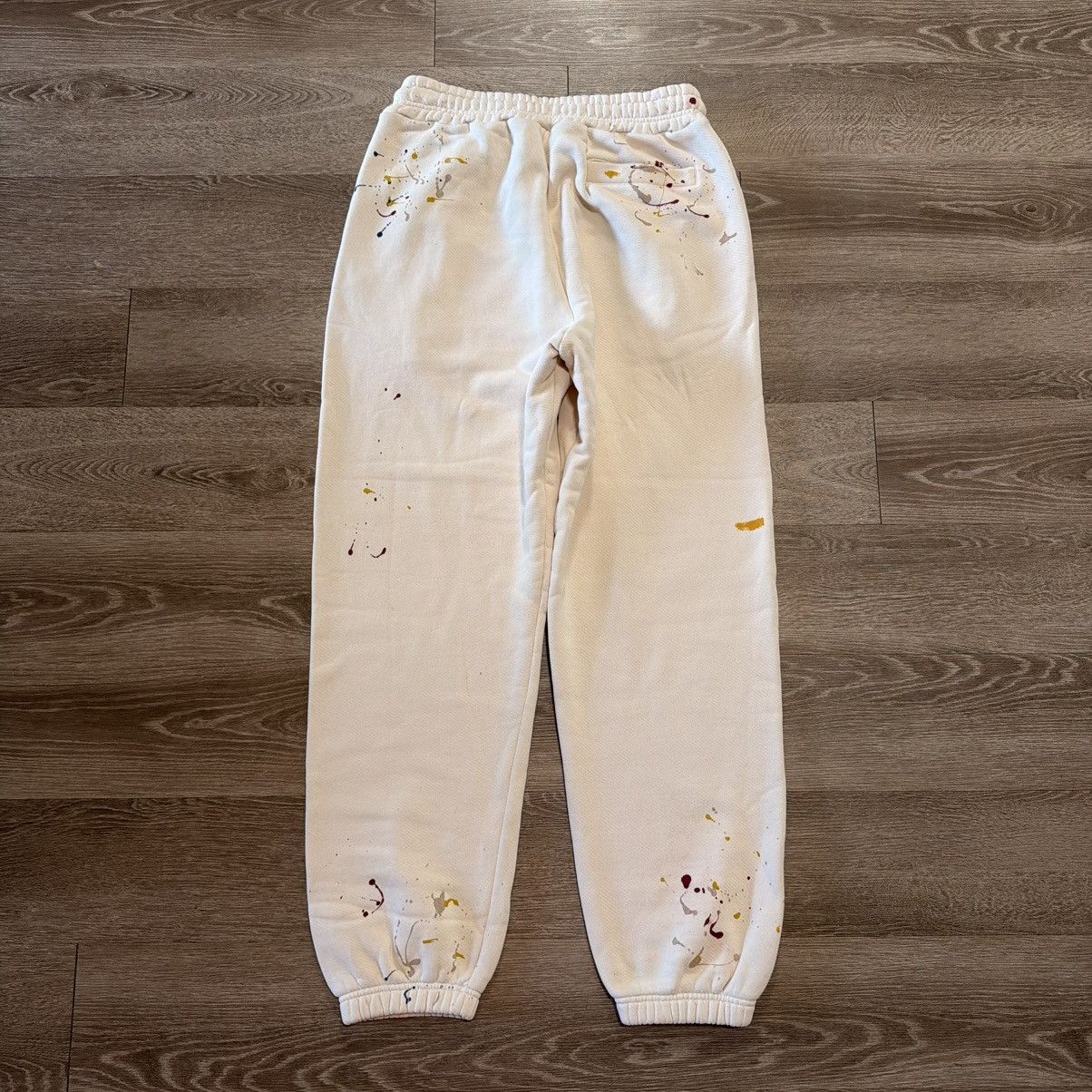 Palm Angels Palm Angels Paint Splatter White Sweatpants Large Size US 37 - 2 Thumbnail