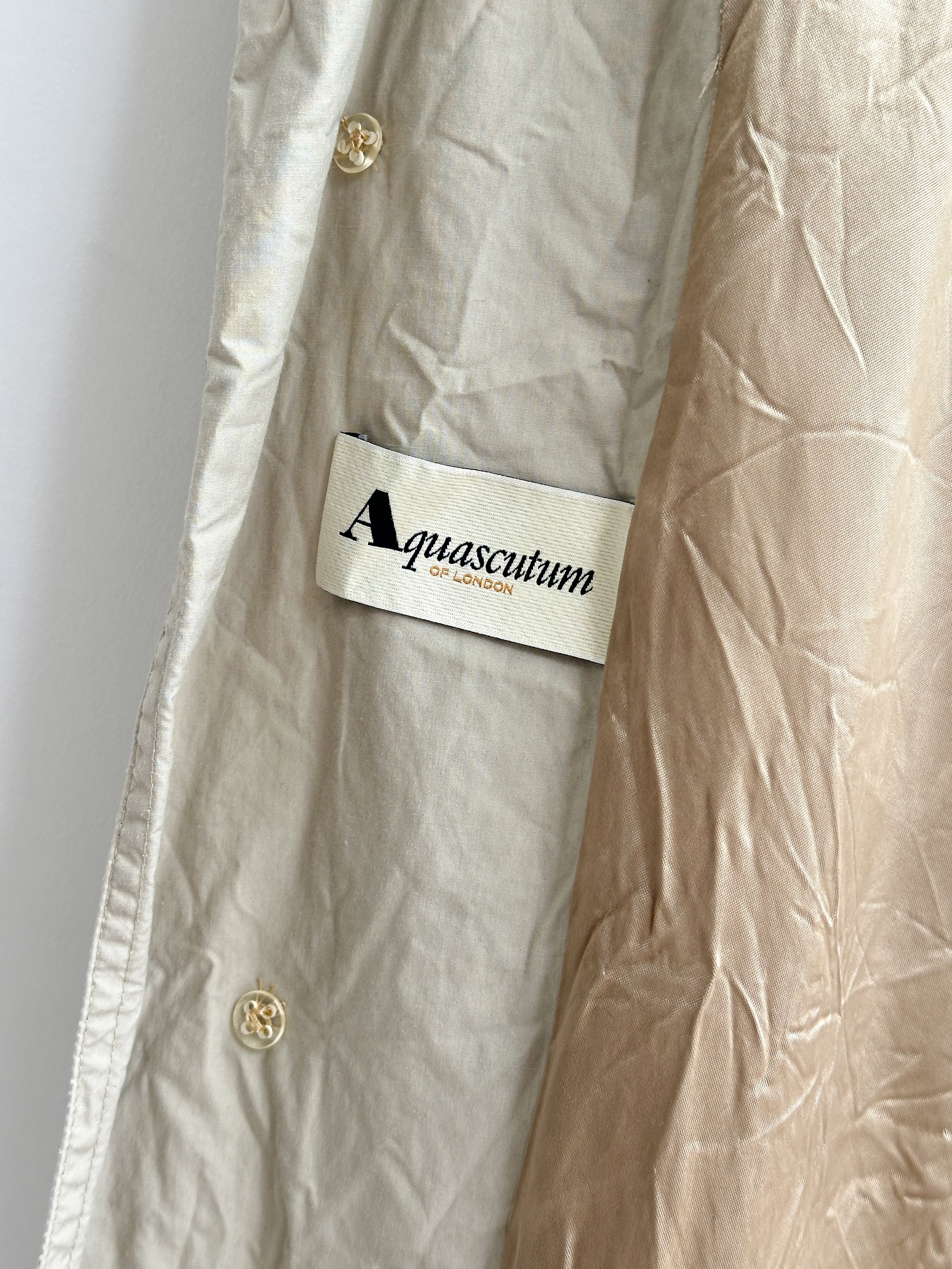 Aquascutum Vintage Aquascutum Trench Coat Jacket Size US L / EU 52-54 / 3 - 8 Thumbnail