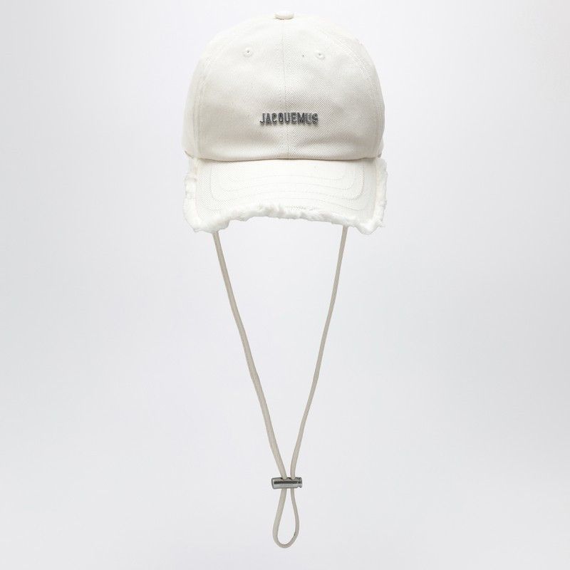 Jacquemus Jacquemus La Casquette Artichaut White Cap Size ONE SIZE - 1 Thumbnail