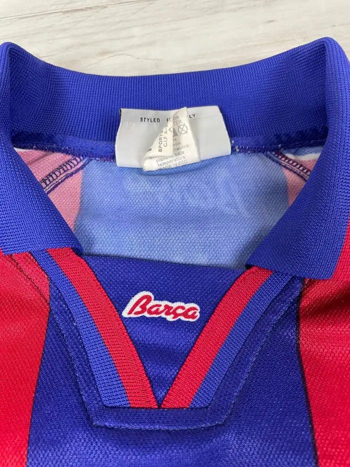Kappa Vintage Barcelona 1995 1997 Nadal #20 Home Shirt Jersey Size US S / EU 44-46 / 1 - 19 Thumbnail