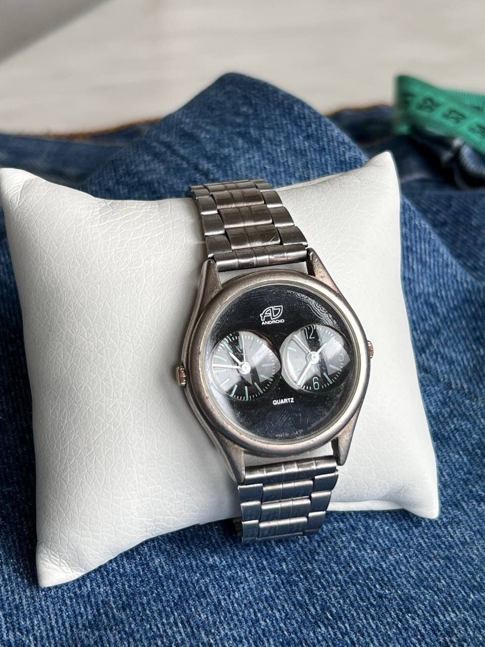 Japanese Brand × Vintage Vintage Double Dial Japanese style futuristic Steel Watch Size ONE SIZE - 14 Thumbnail