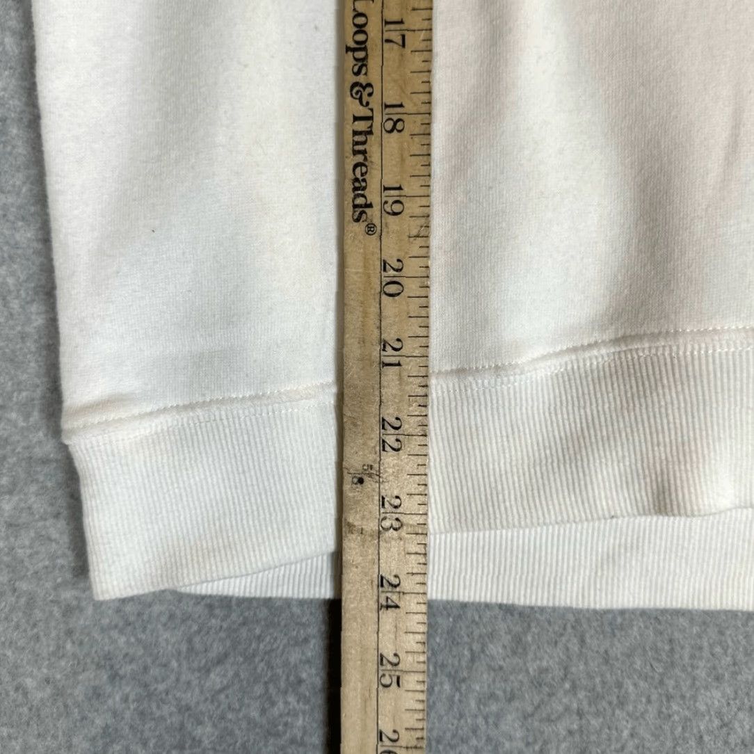 SOMET VINTAGE Ocean Drive Pullover Shirt Womens Small Oversized Crewneck White Some Stains S Pullover Women Ships fast Size S / US 4 / IT 40 - 3 Thumbnail