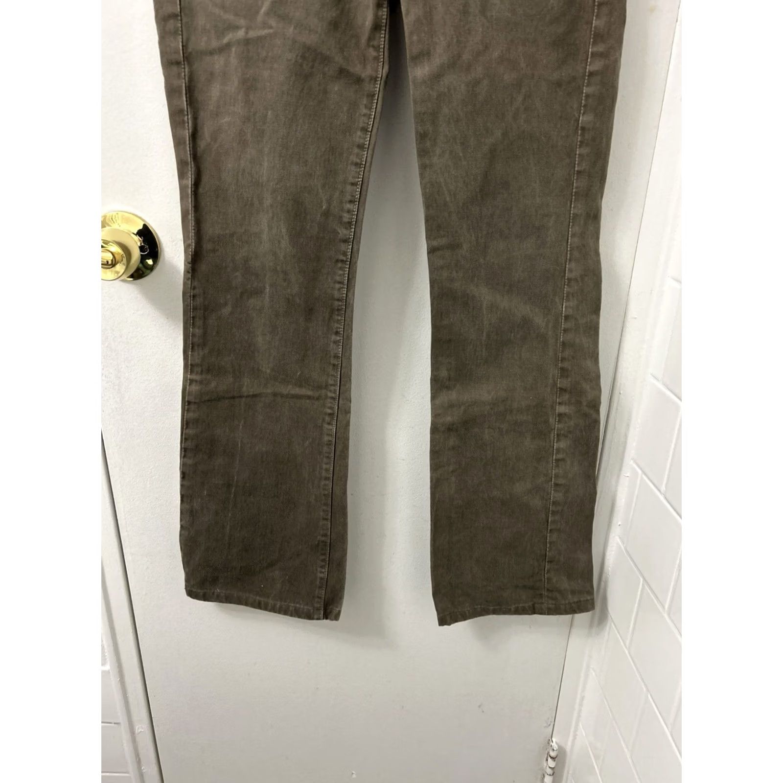 7 For All Mankind VTG 7 for All Mankind Bootcut Jeans Womens 26x30 Brown Made In USA Denim Bootsuit? Size 26" / US 2 / IT 38 - 3 Thumbnail