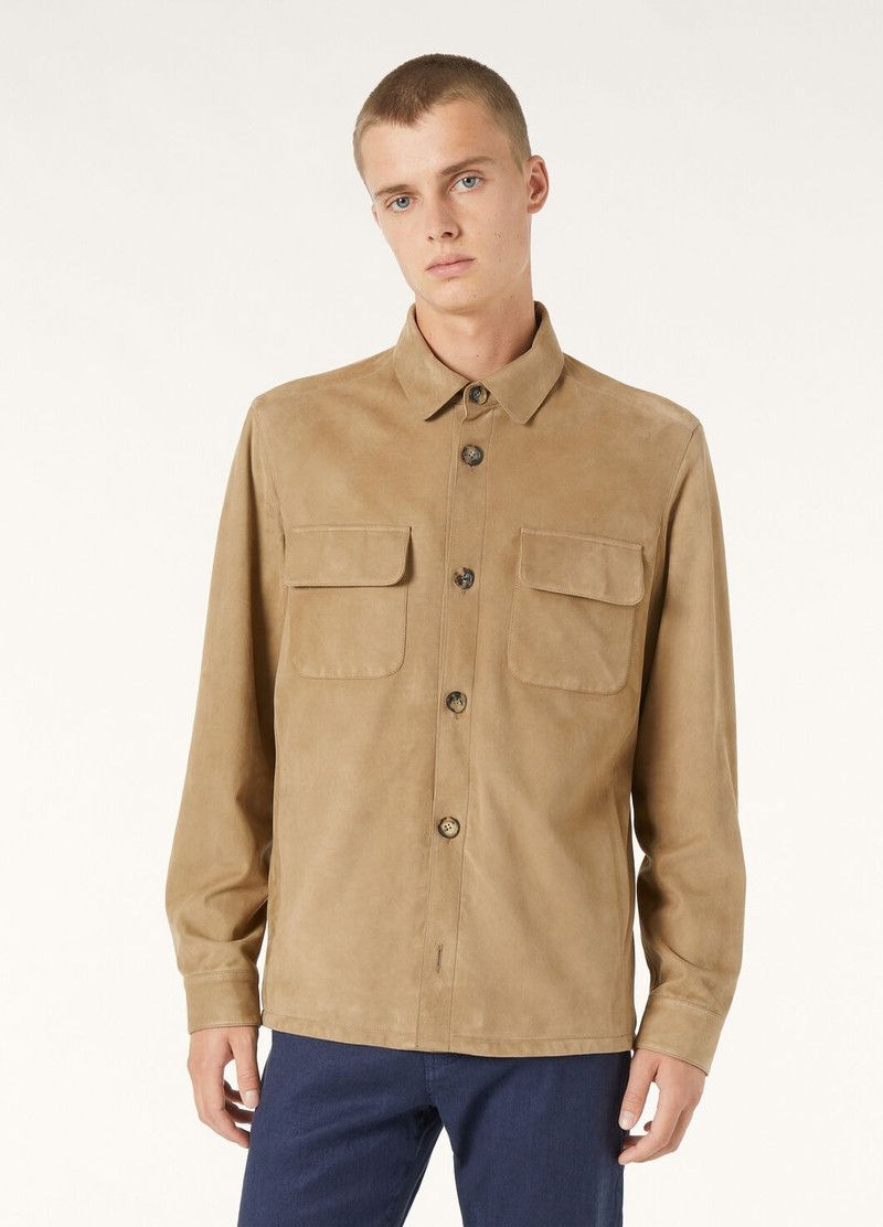 Loro Piana o1w1db10226 FAP3922 Overshirt in Brown Size US S / EU 44-46 / 1 - 4 Thumbnail