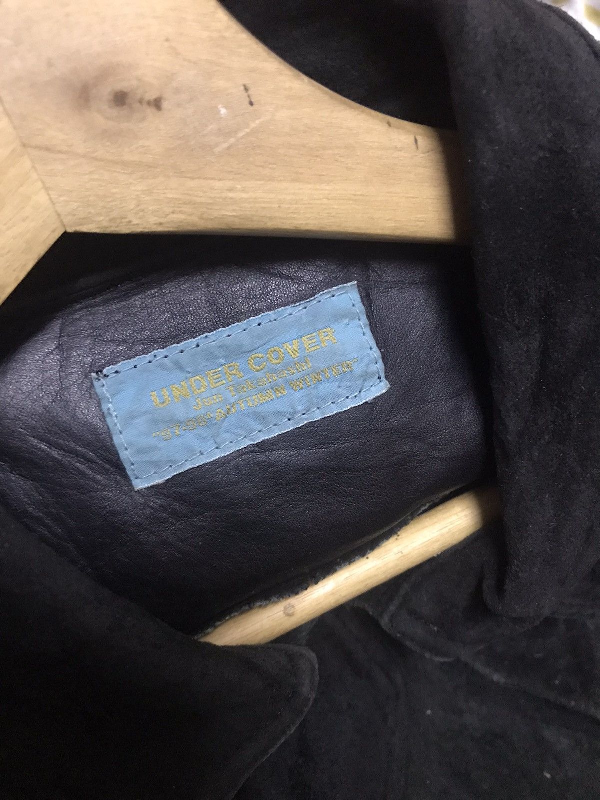 Undercover UNDERCOVER 97-98 LEAD SUEDE LEATHER BUTTON JACKET Size US M / EU 48-50 / 2 - 3 Thumbnail
