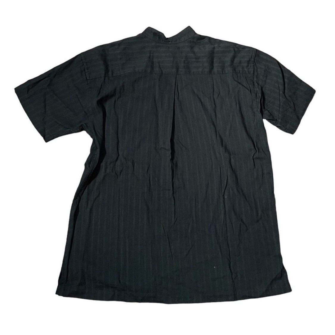 Issey Miyake Vintage issey miyake im product collarless striped shirt Size US M / EU 48-50 / 2 - 5 Thumbnail