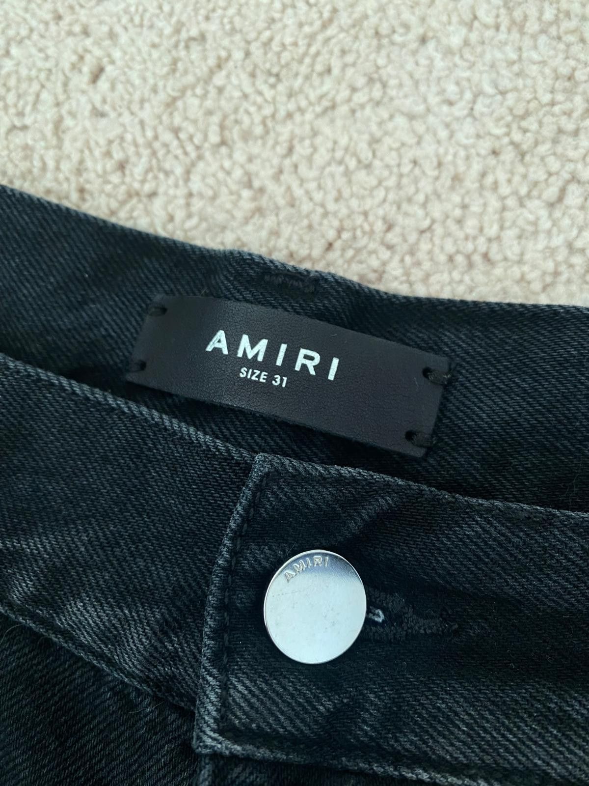 Amiri Amiri Straight Leg Jeans Size US 31 - 4 Thumbnail