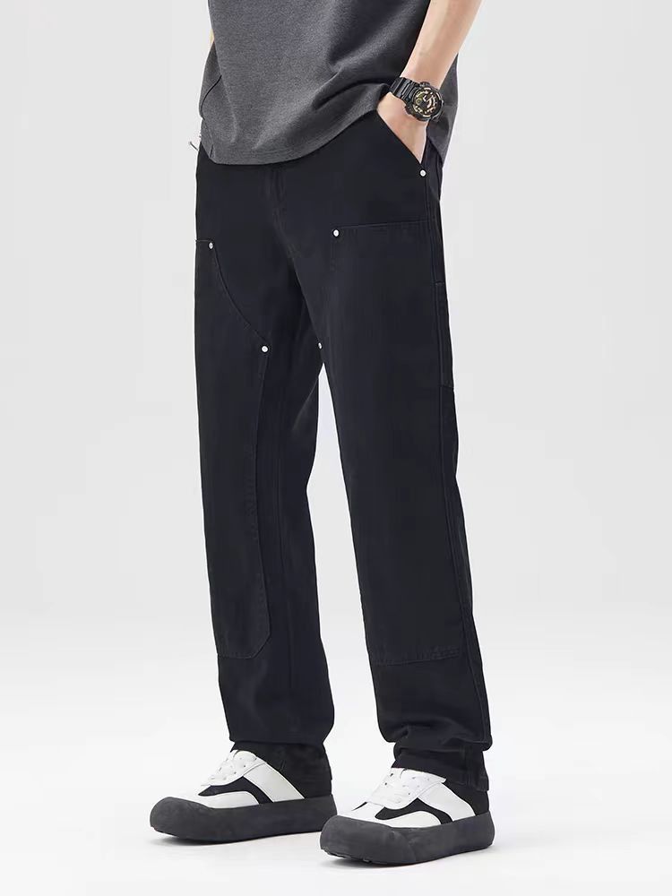 Designer × Japanese Brand × Jean Vintage Street Loose Casual Workwear Lumberjack Pants Size US 32 / EU 48 - 4 Thumbnail