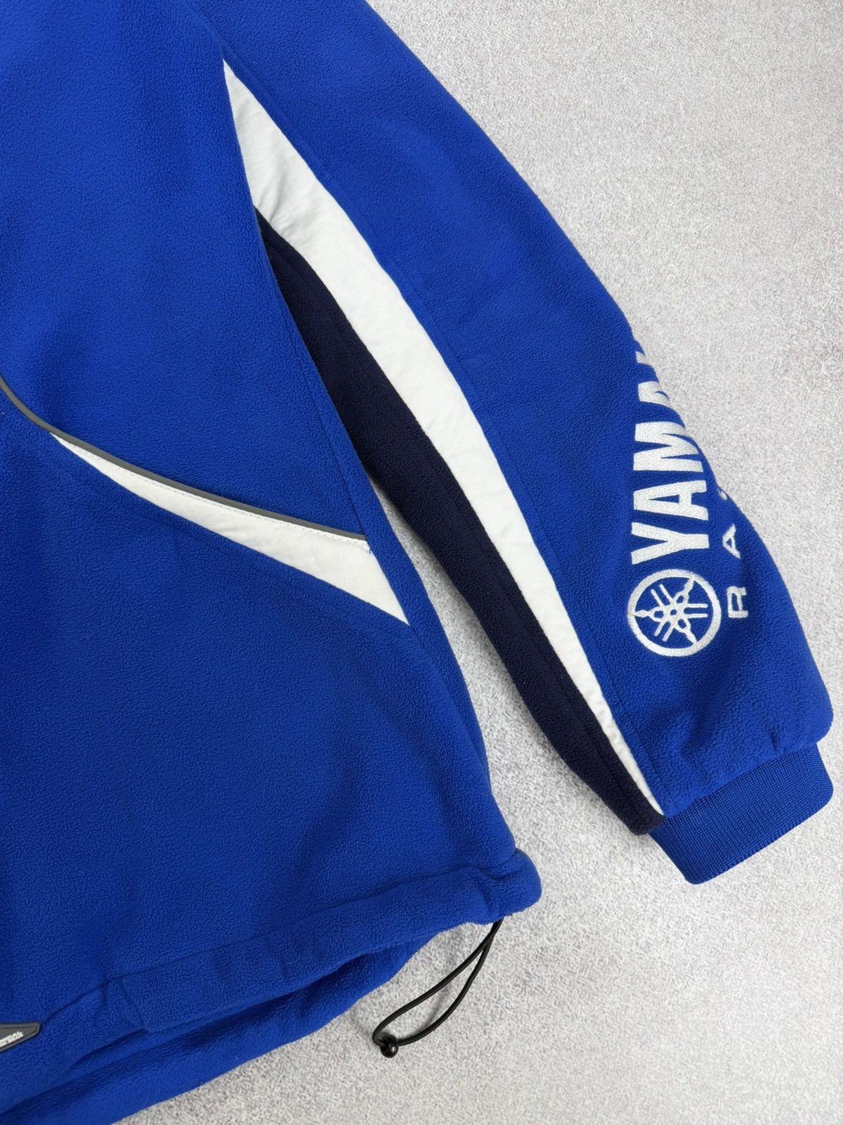 Yamaha Vintage Yamaha Fleece Racing Jacket Size S-M Size US M / EU 48-50 / 2 - 2 Thumbnail