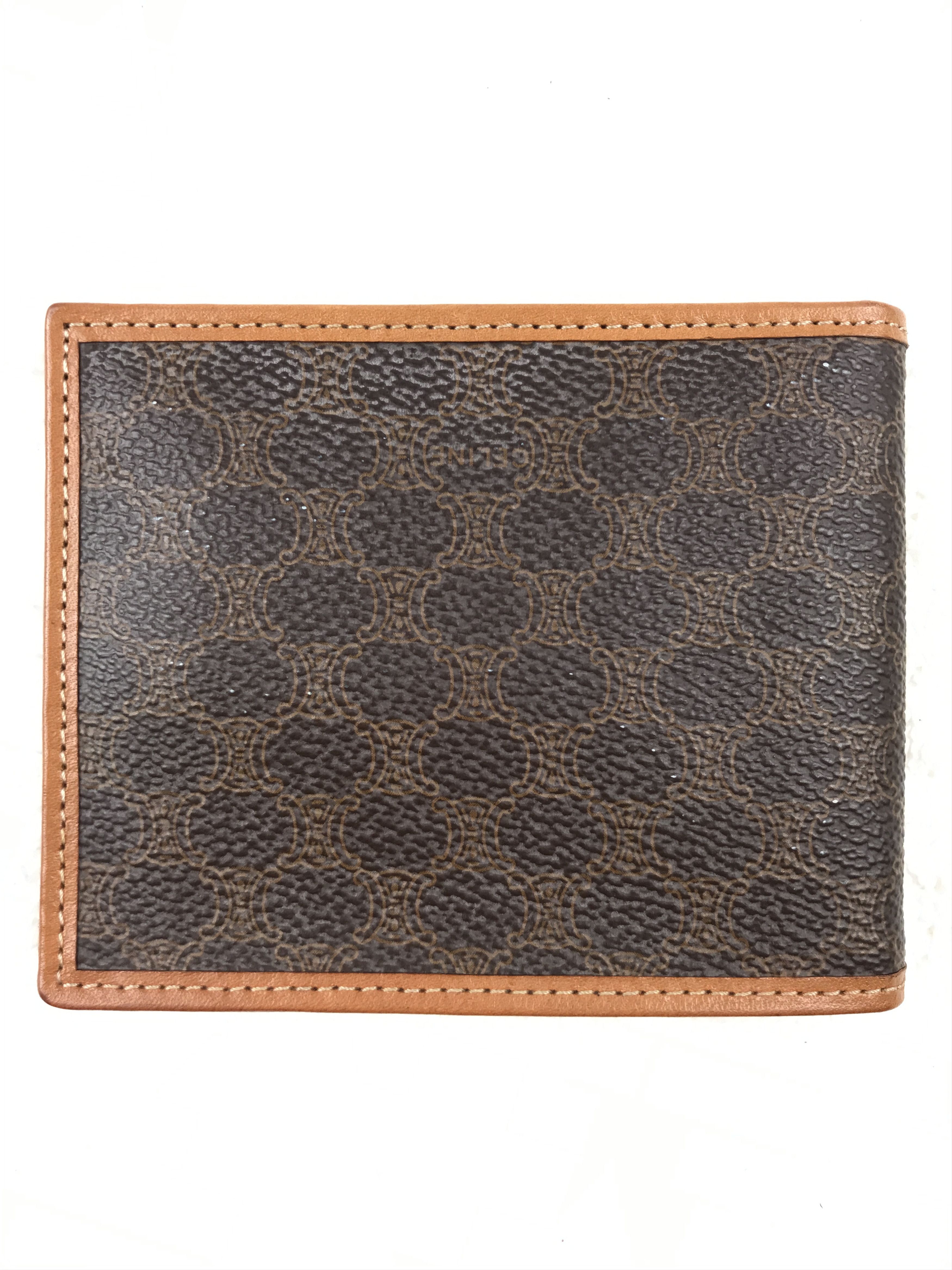 Celine × Vintage Vintage Celine Macadam Bifold Wallet Size ONE SIZE - 2 Thumbnail