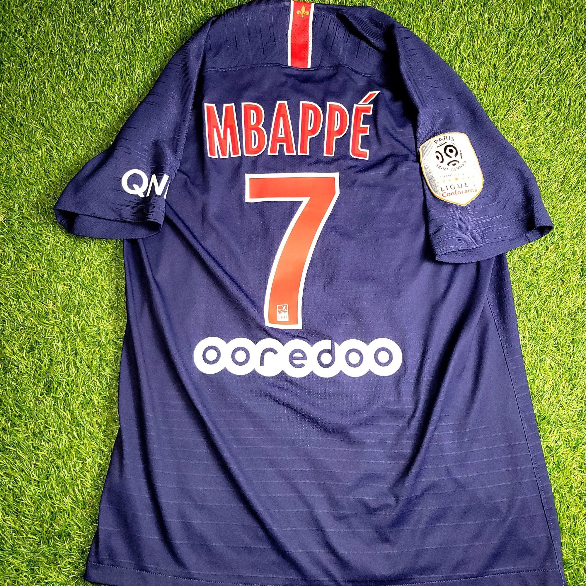 Nike Mbappe Psg PLAYER ISSUE 2018 2019 Soccer Jersey M Size US M / EU 48-50 / 2 - 1 Thumbnail